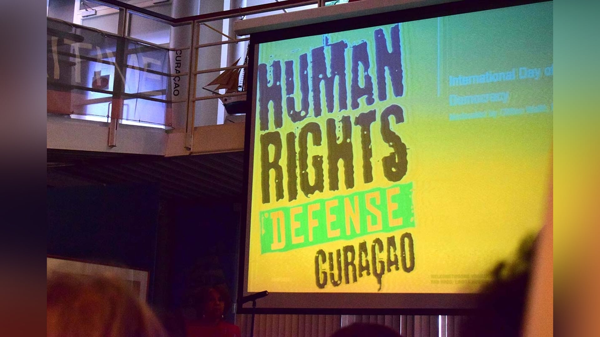 Human Rights Defense Curaçao viert Internationale Dag van de Democratie ...