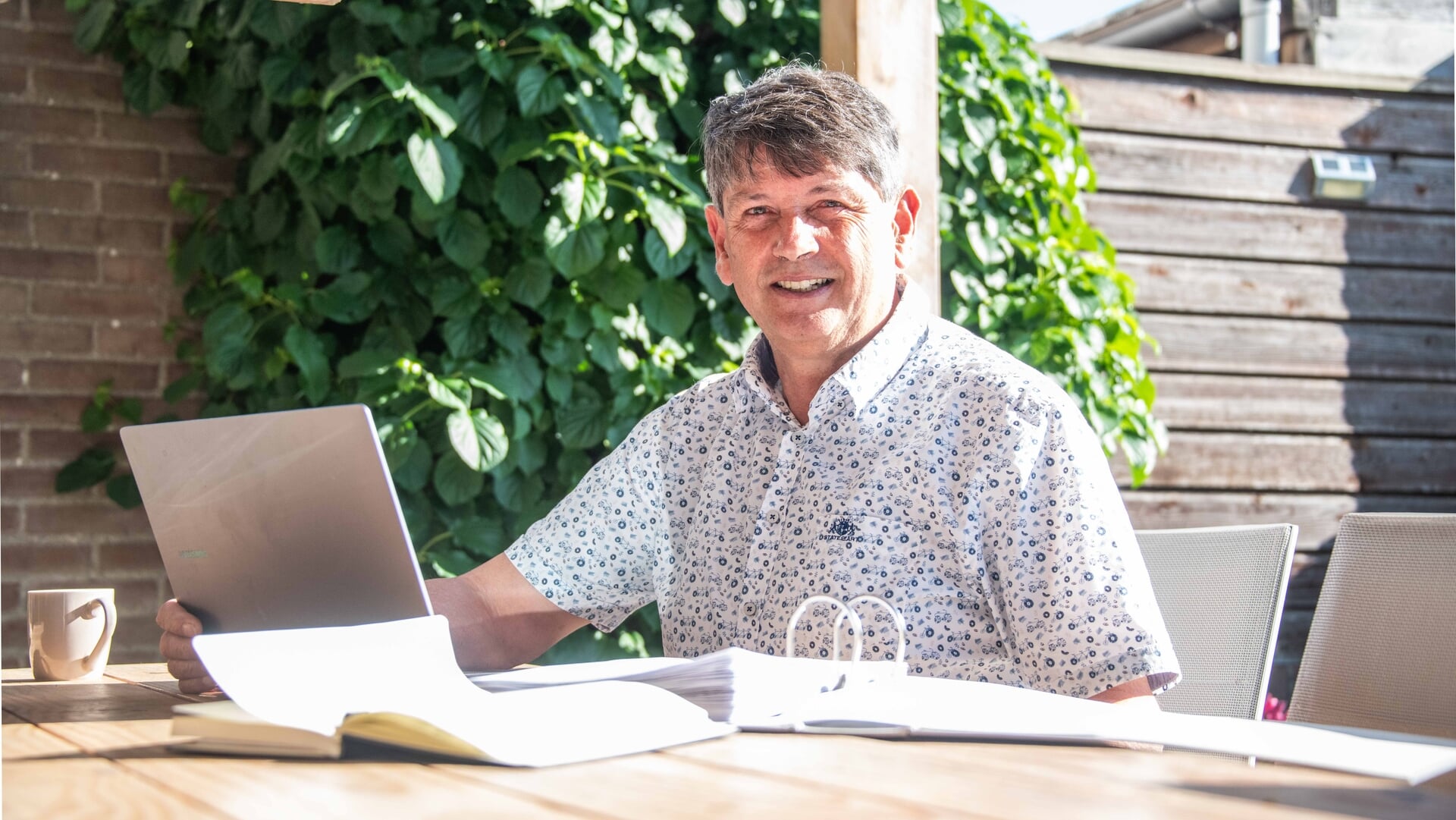 Een jaar na hartinfarct keert Krijnen terug in Bergse politiek: ‘Mijn doel is wethouder worden’