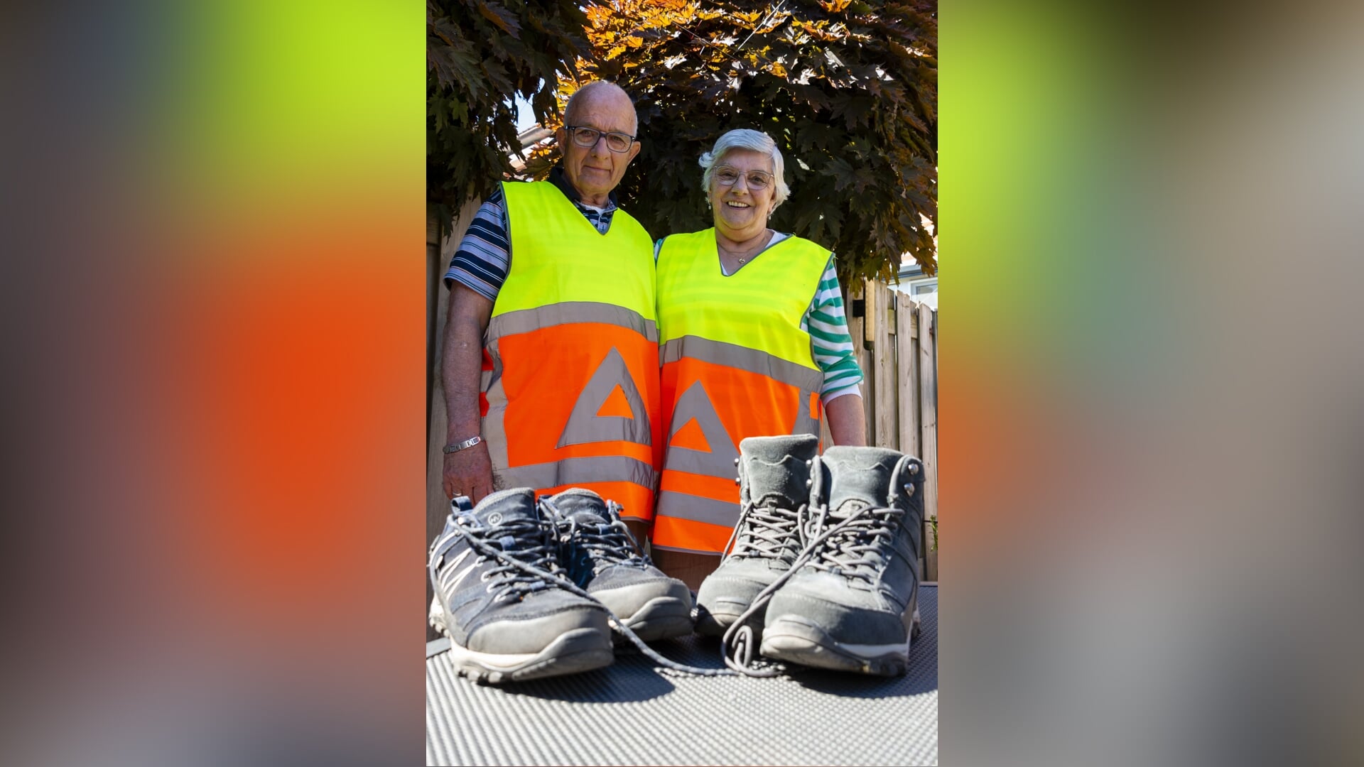 In startblokken voor Avond4Daagse Schijf
