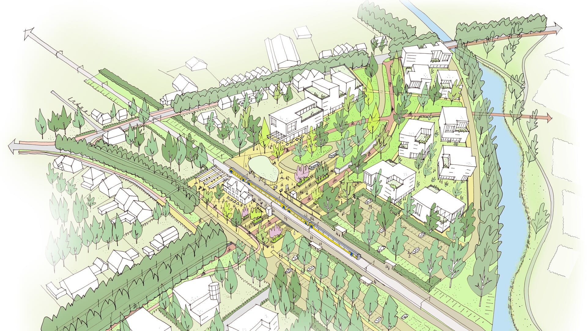 Startsein voor gebiedsontwikkeling rond station Zevenbergen: 70 miljoen euro nodig