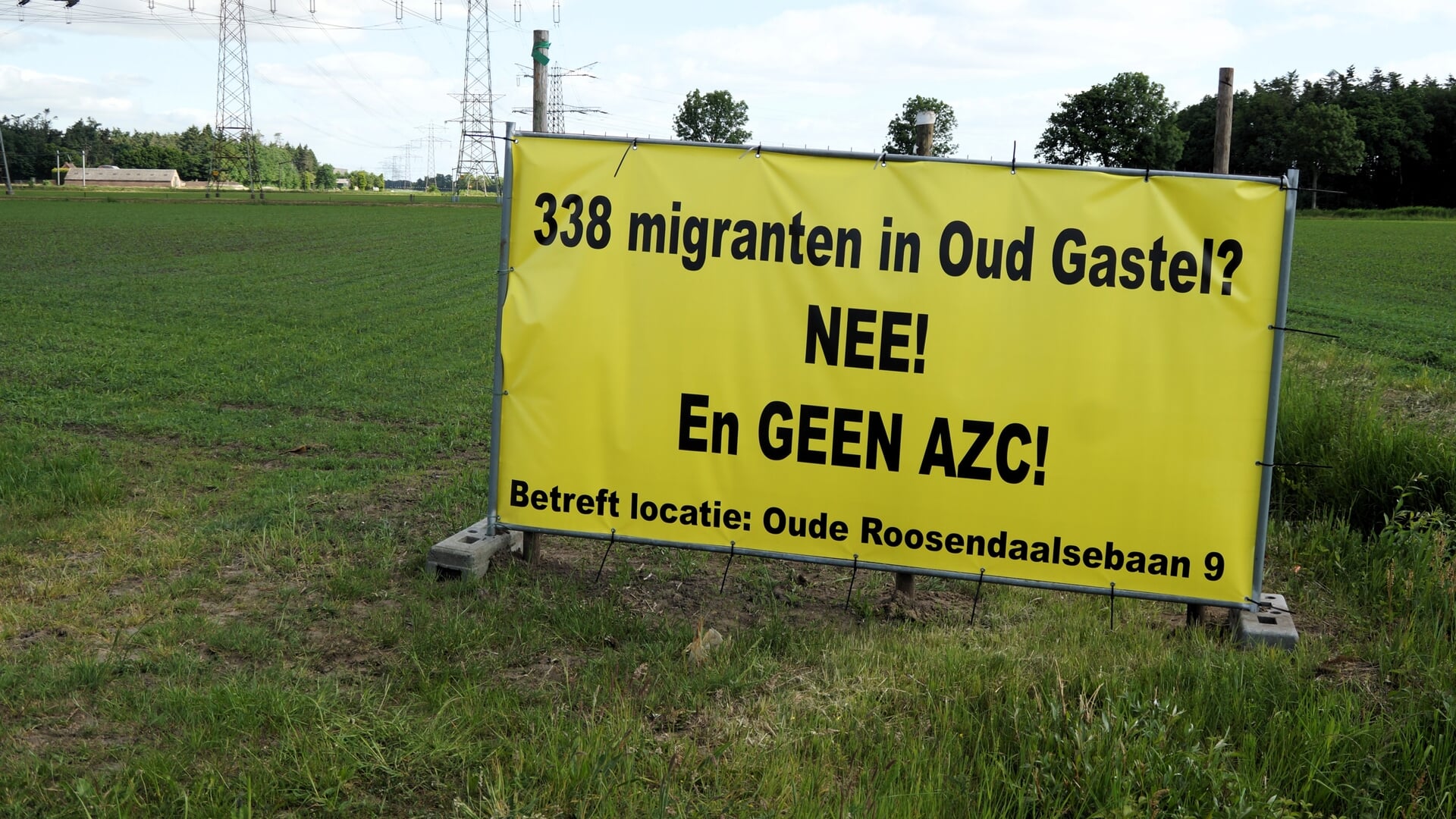 Buurt in verzet tegen grootschalige huisvesting van arbeidsmigranten in Oud Gastel