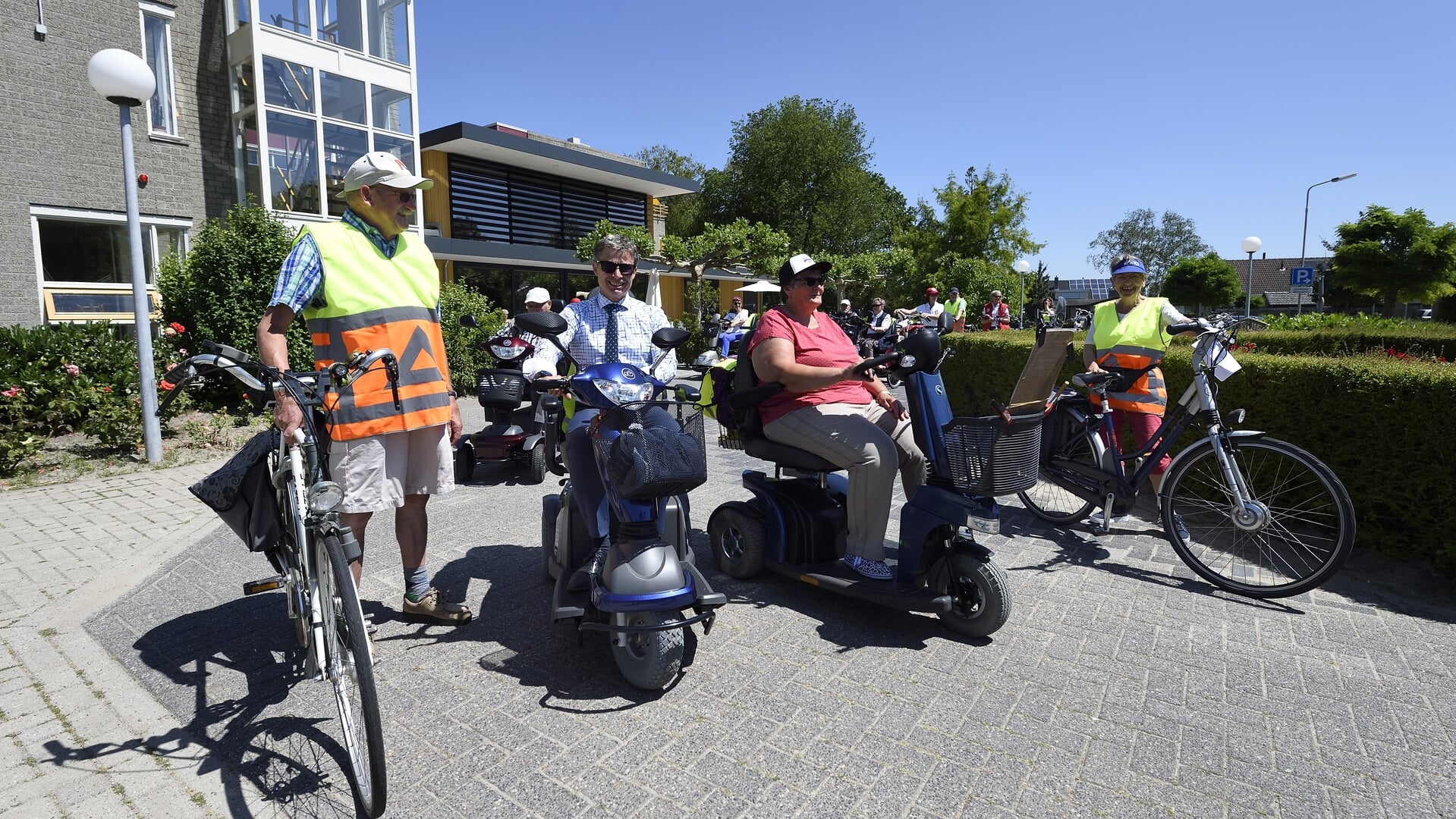 Scootmobieltocht Rilland