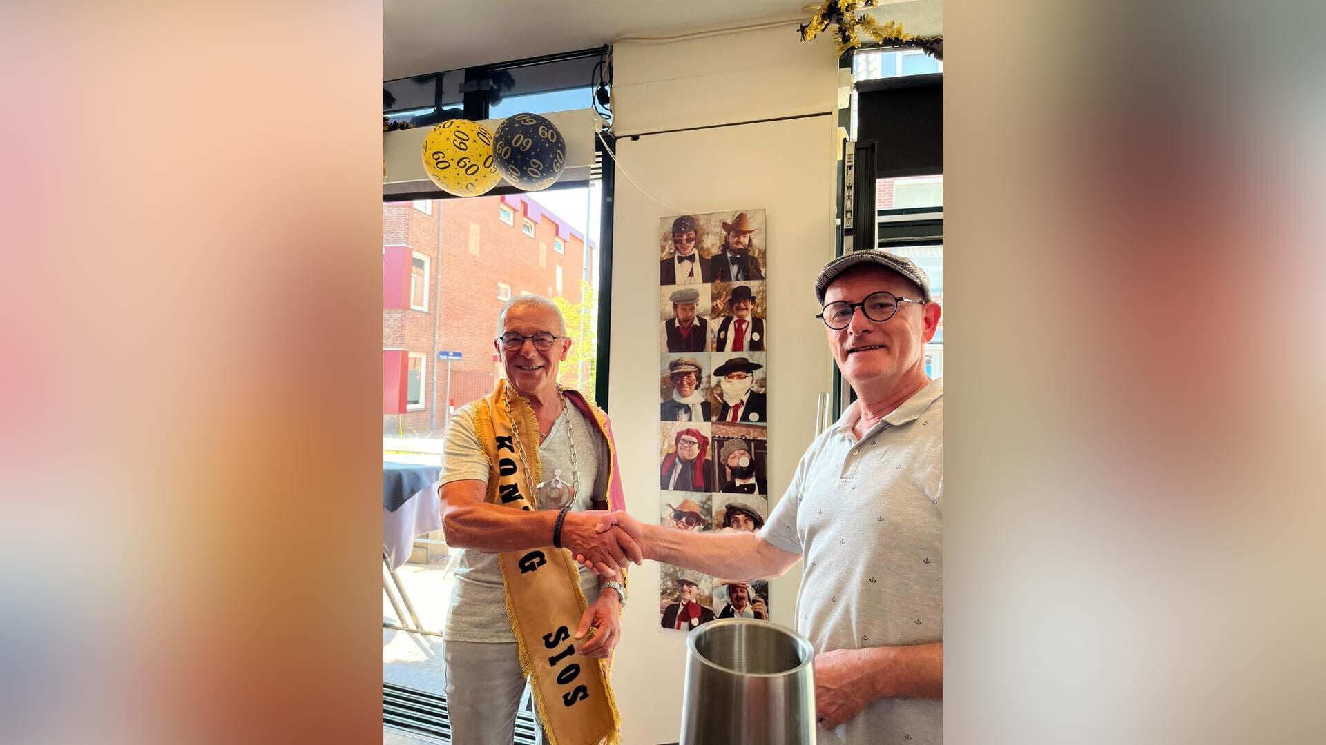 Leo Smits is winnaar van koningsschieten SIOS 2025