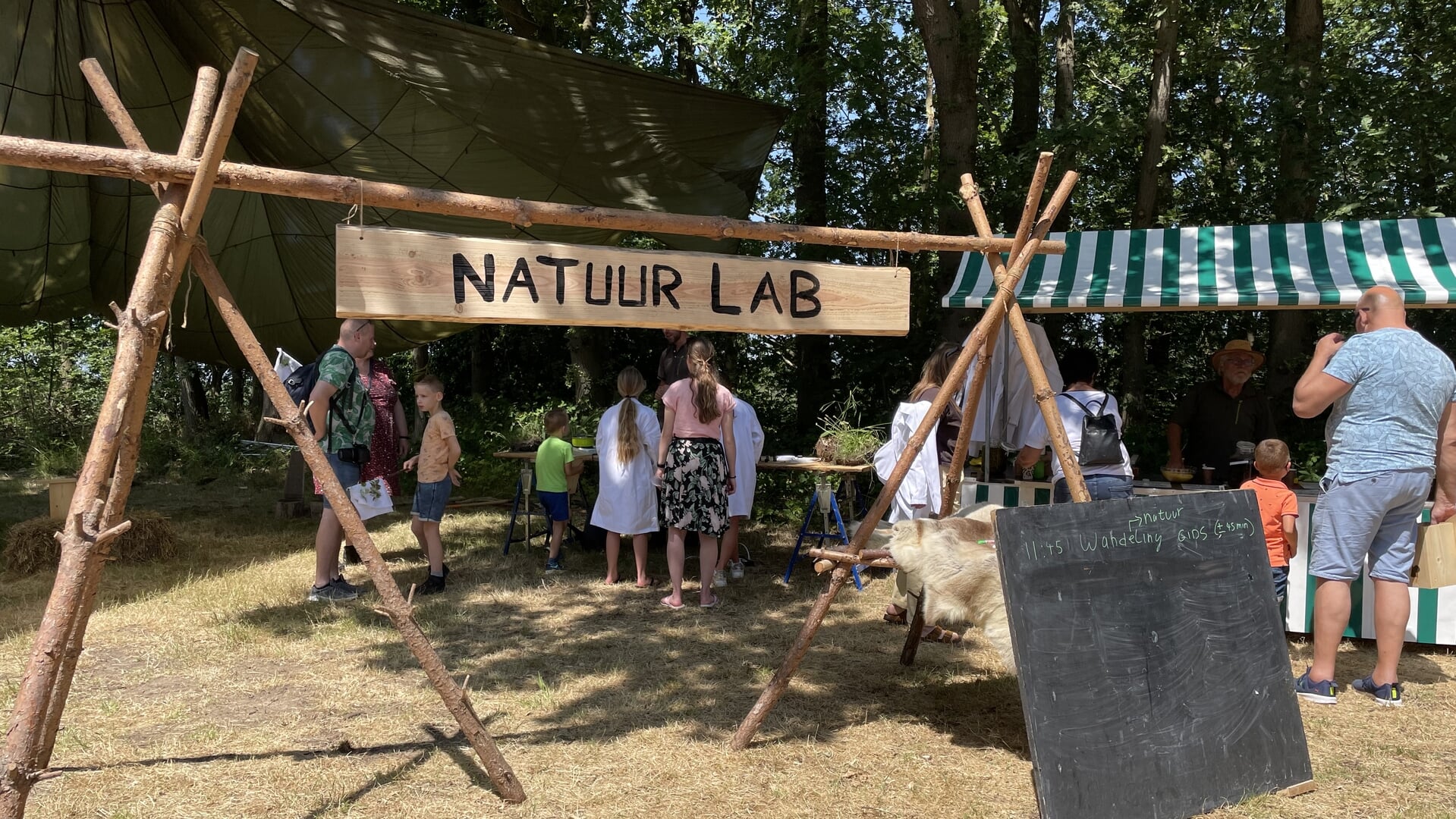 Van boogschieten tot klompjes graveren: Brabants Landschap organiseert natuurfeest