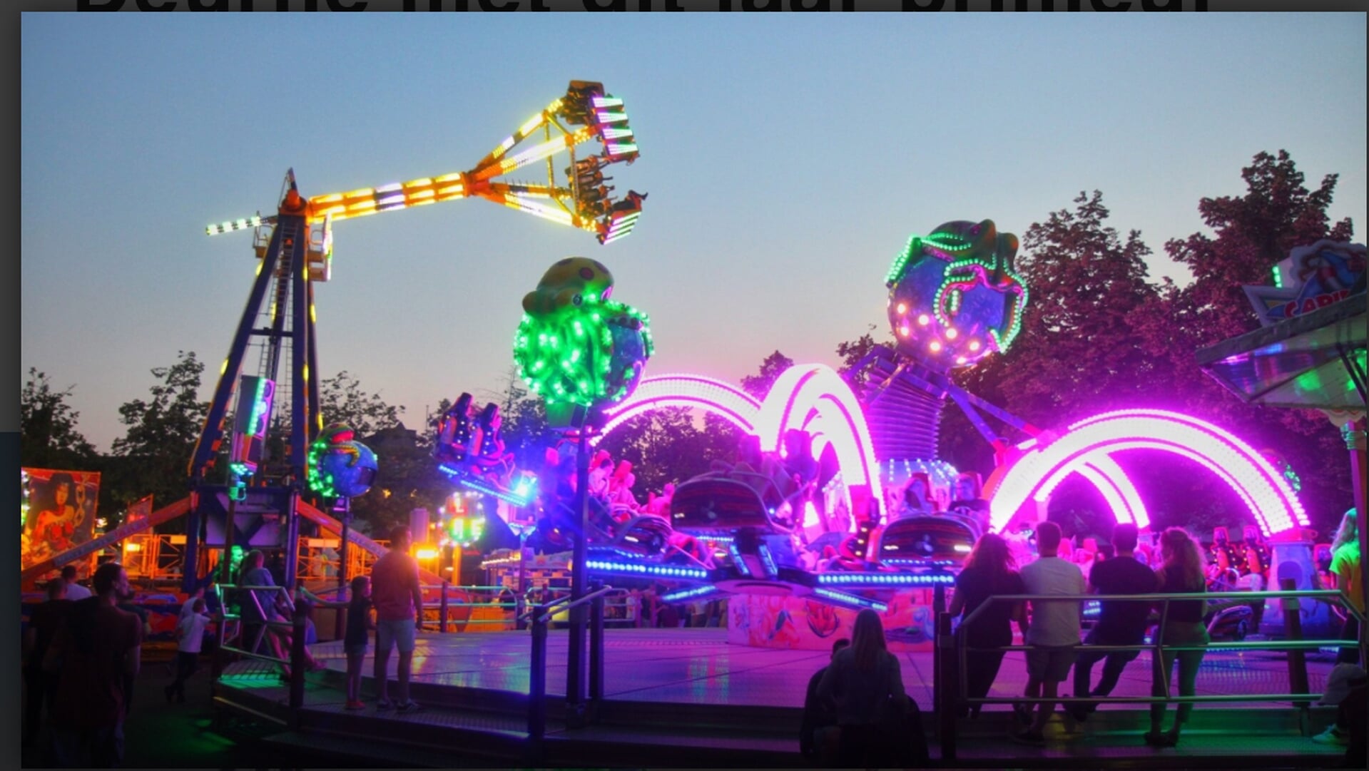 Grote kermis in ‘t Harde