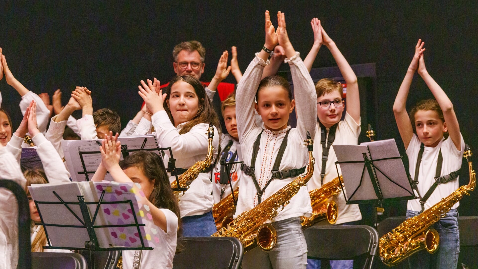 Harmonieorkest Vleuten sluit ‘Muziek-is-de-Basis!’-project groots af Thema ‘Dieren & Muziek’ maakt v