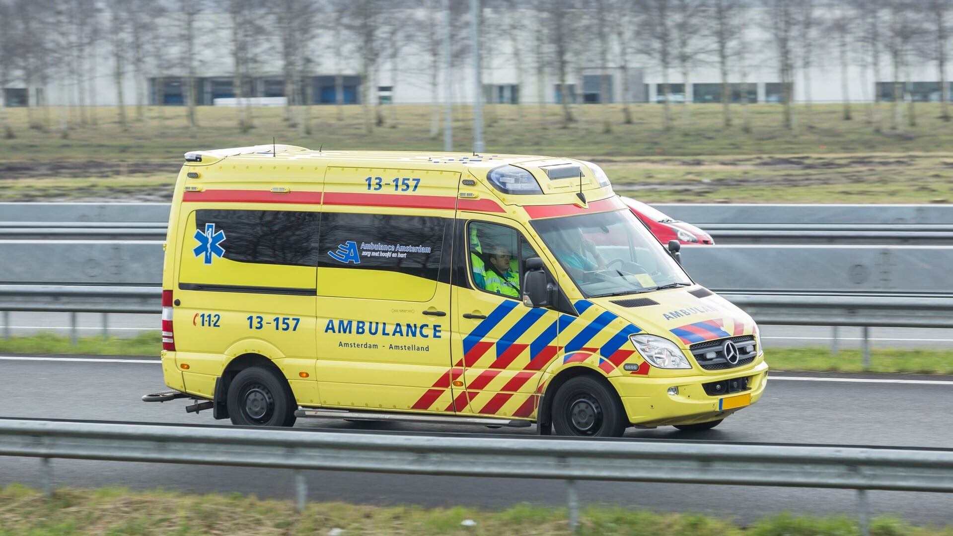 Voetganger overlijdt na ongeval op snelweg A16