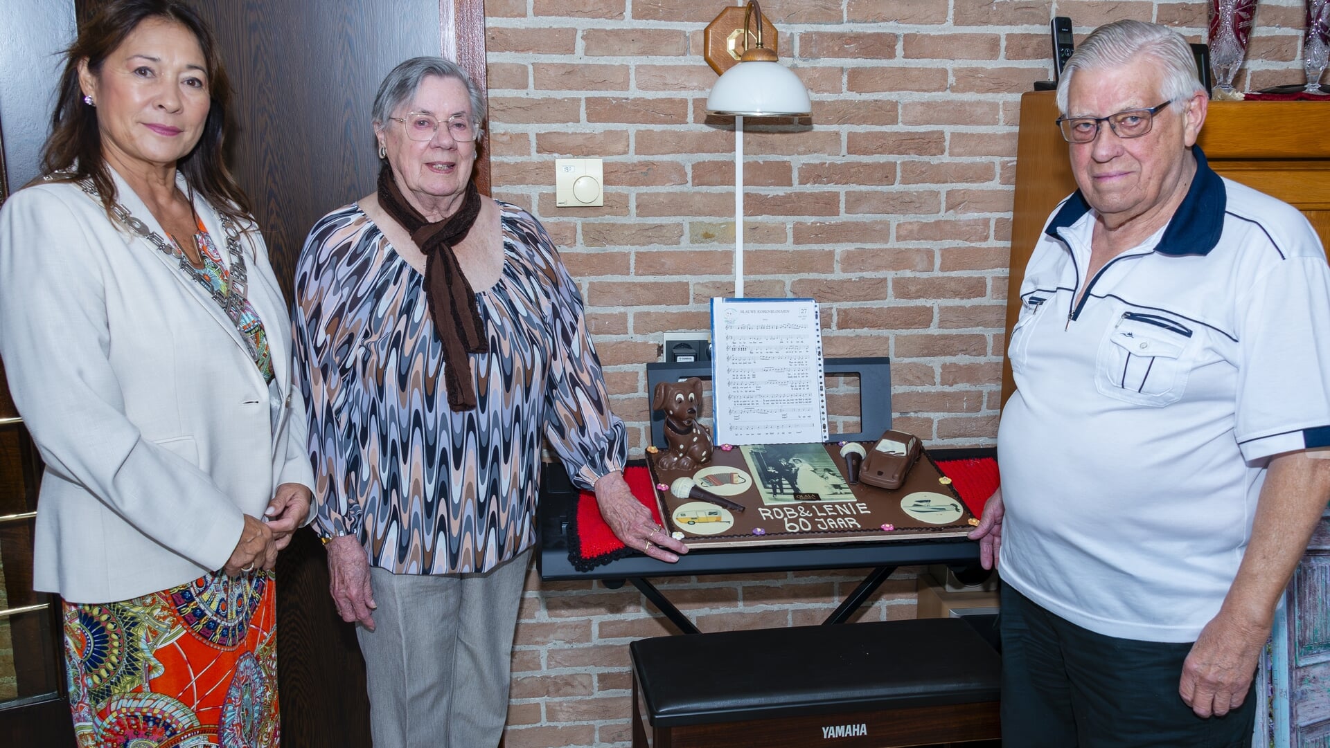 Muziek als rode draad in 60-jarig huwelijk echtpaar Hoogland-Helmich