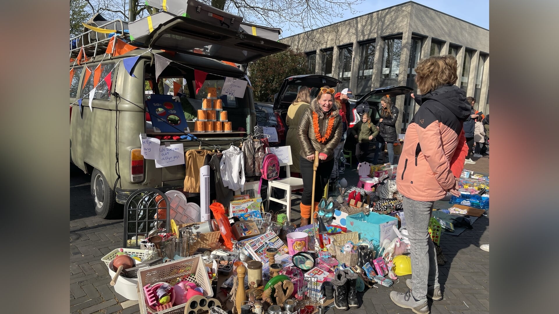 Koningsdag in Vleuten