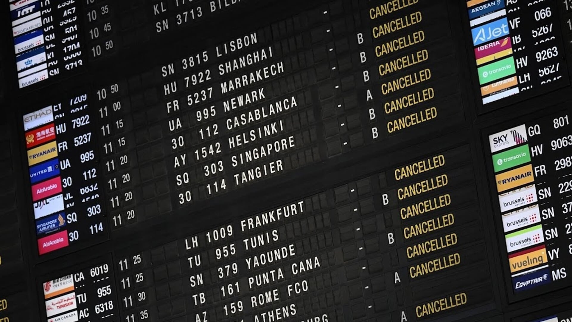 Brussels Airport: geen vertrekkende vluchten 25 juni om staking