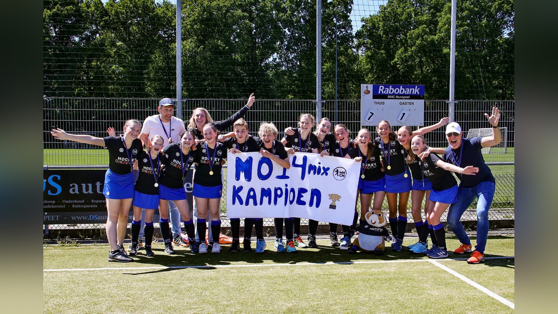Hockey MO14-mix kampioen
