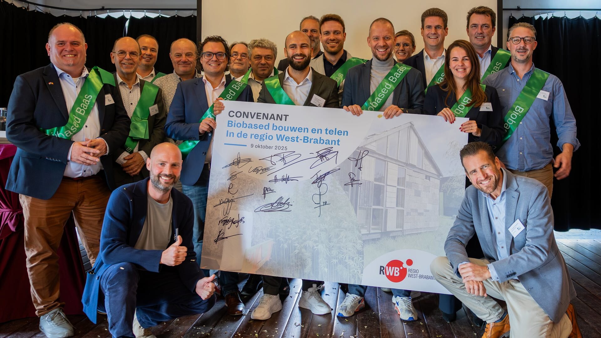 West-Brabantse gemeenten tekenen convenant biobased bouwen en telen