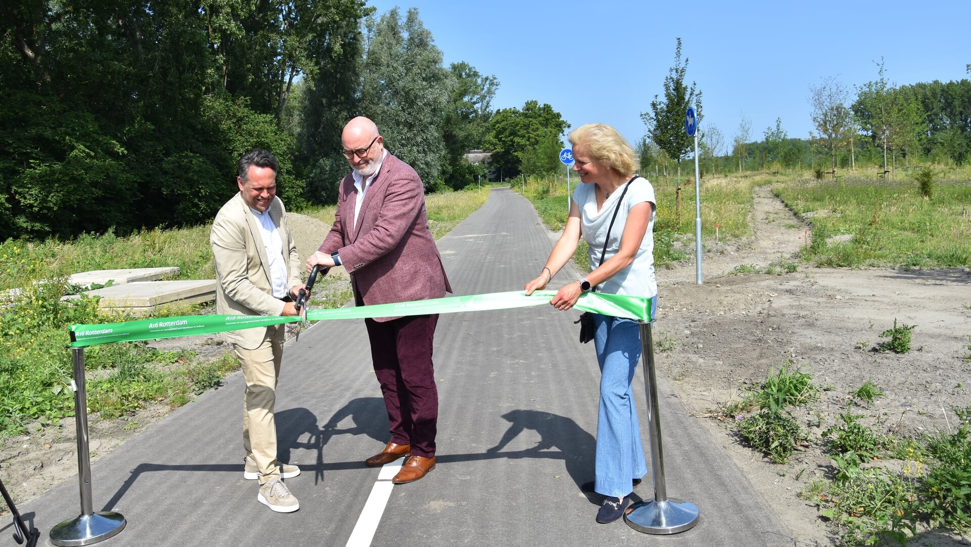 Nieuw recreatiegebied rond A16 Rotterdam geopend: natuur, rust en ruimte vlak bij de stad