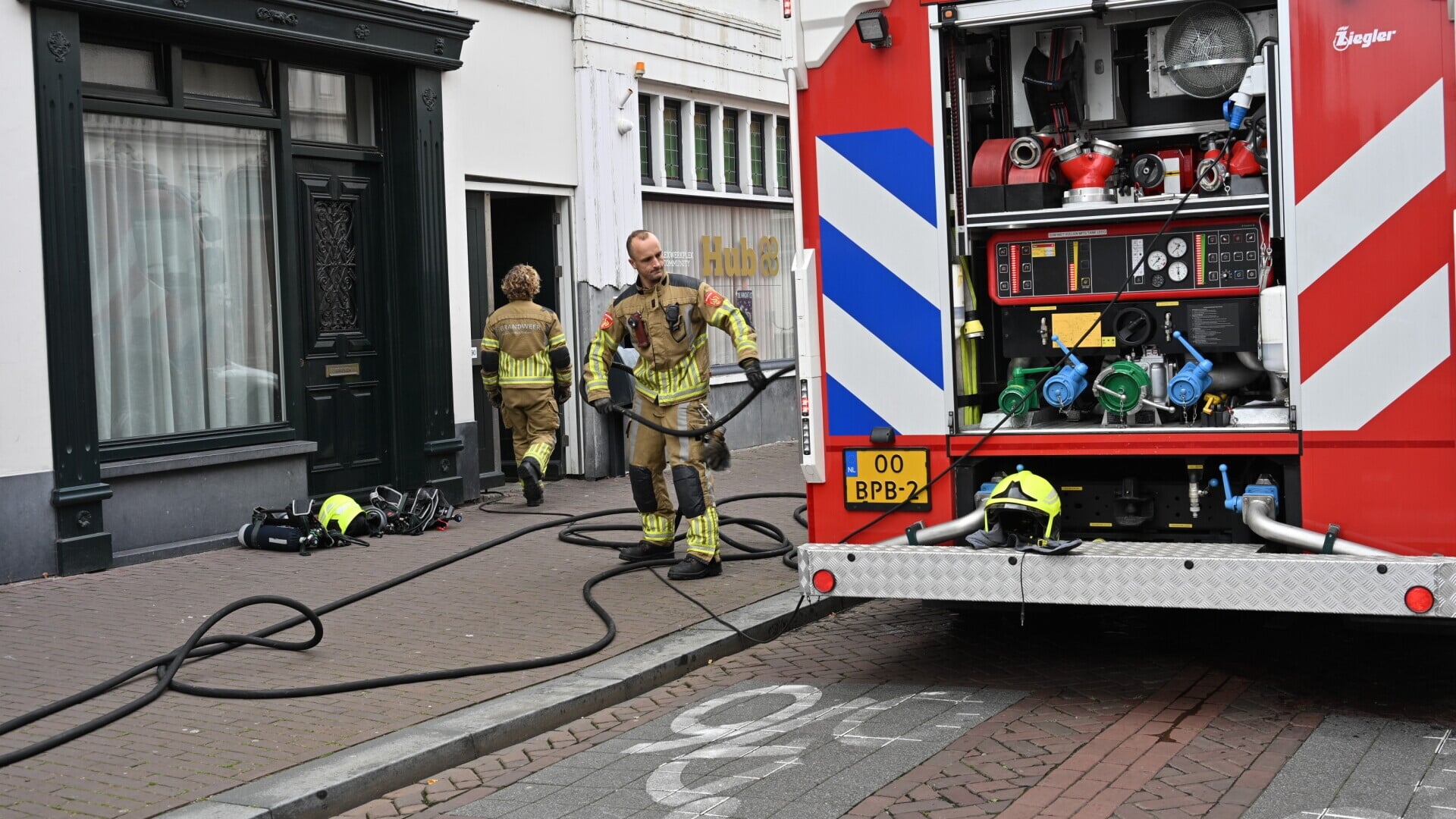 Brand in woning aan Boschstraat snel onder controle