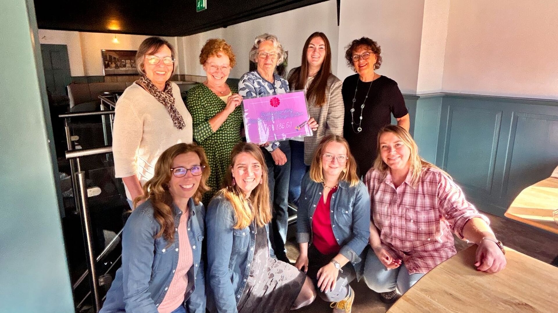 Ladies’ Circle haalt ruim 1100 euro op voor VoorleesExpress Bergen op Zoom