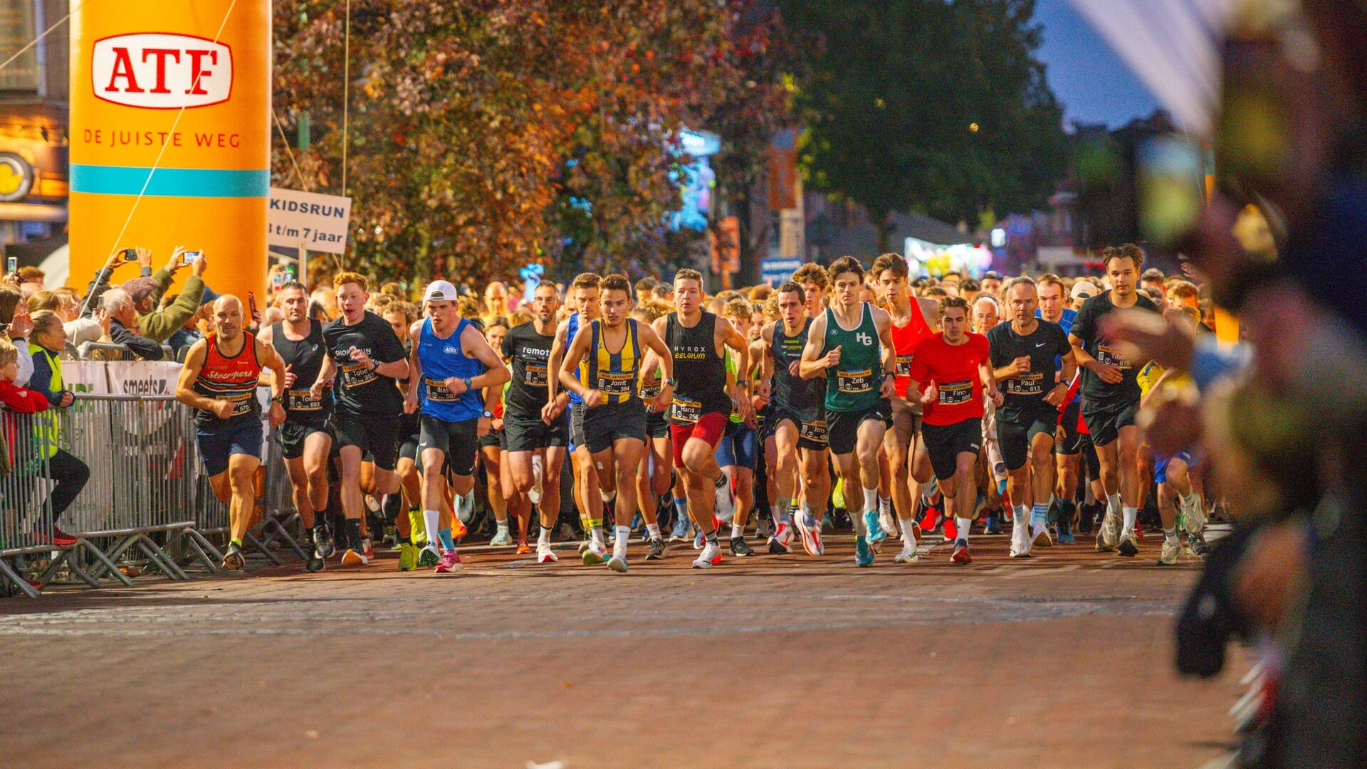 Kermisloop breekt record met ruim tweeduizend starters
