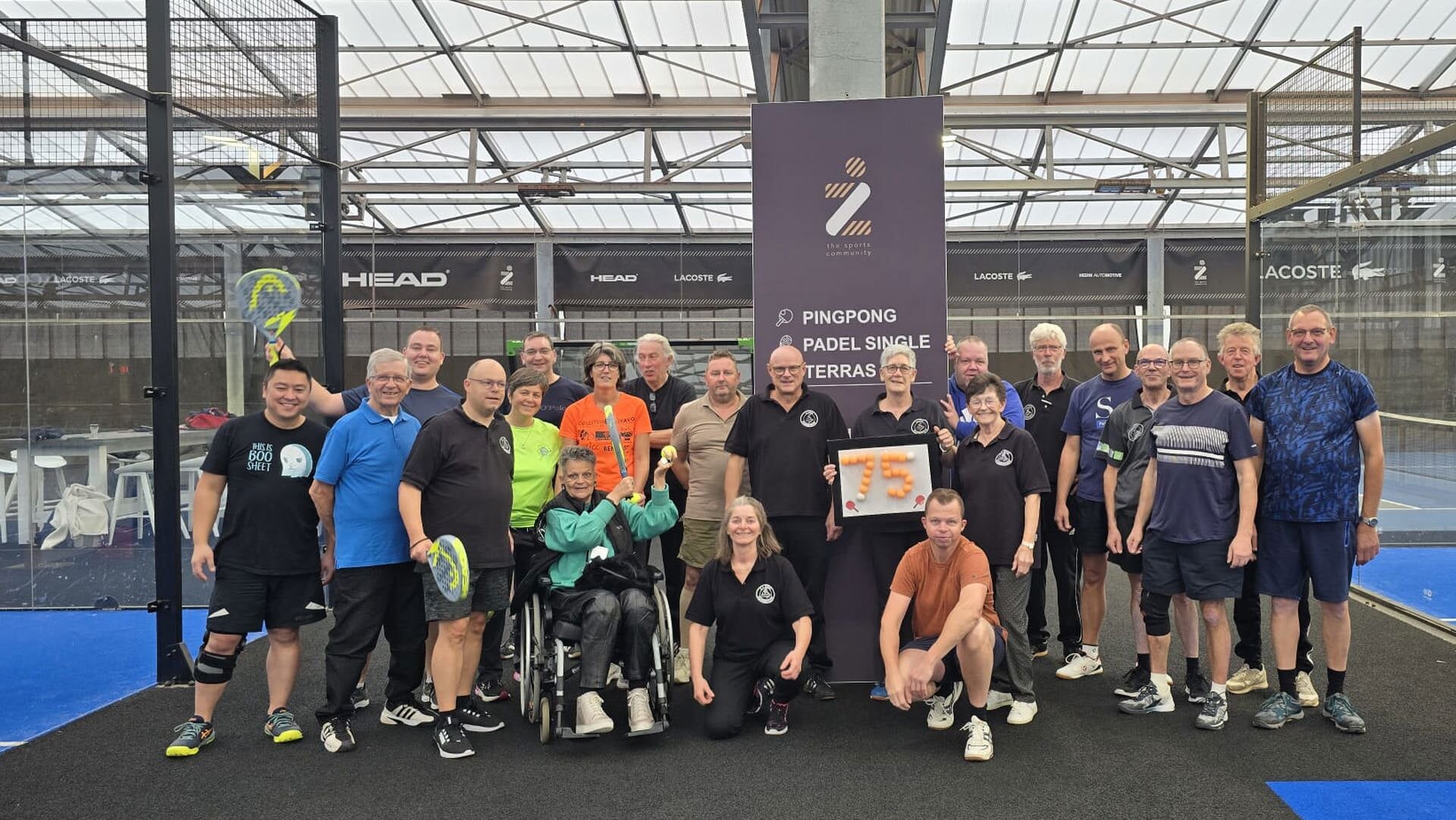 Tafeltennisvereniging S.T.I.K viert 75-jarig jubileum