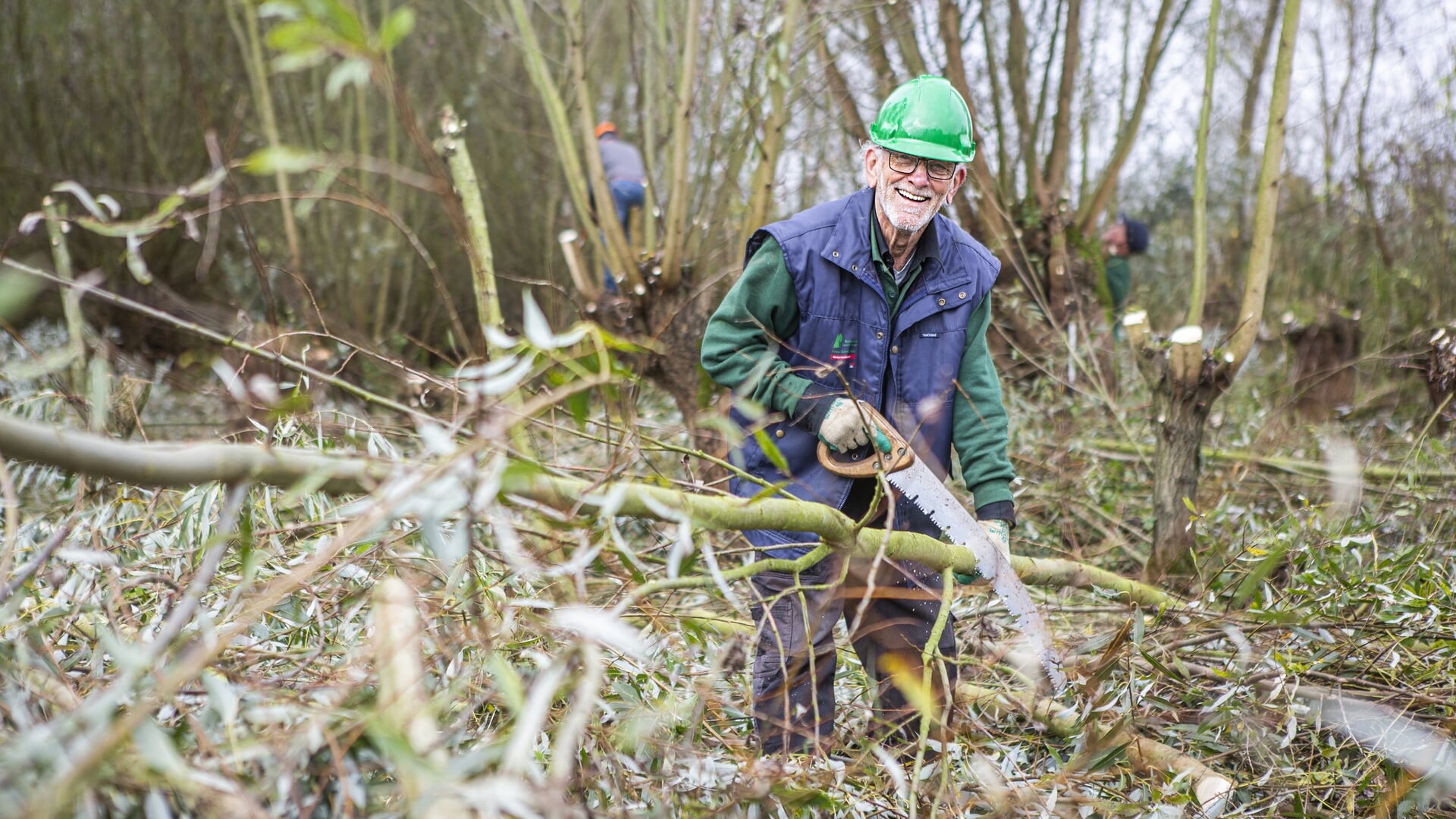 Vrijwilligerswerk tijdens Nationale Natuurwerkdagen