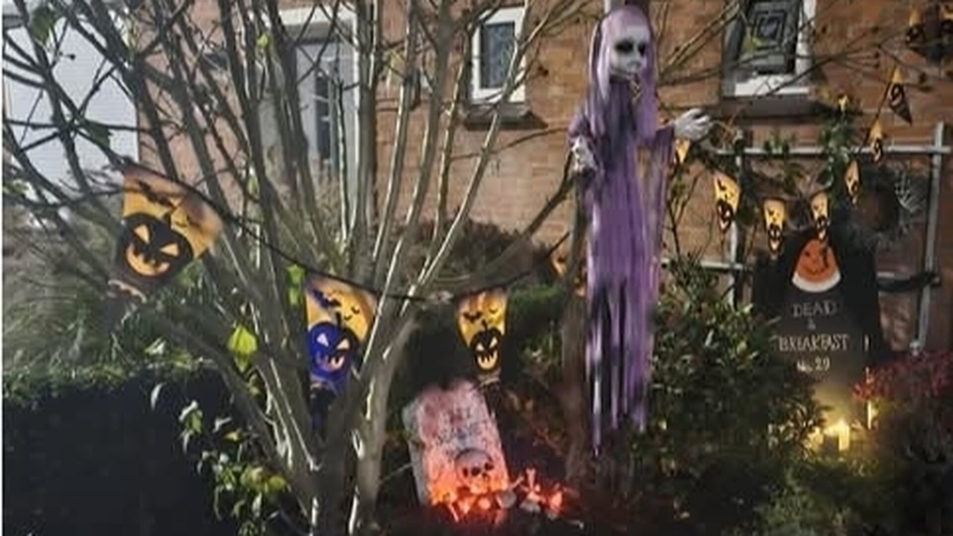 Buurt vol griezels: Halloweenroute Oranjewijk Oud Gastel