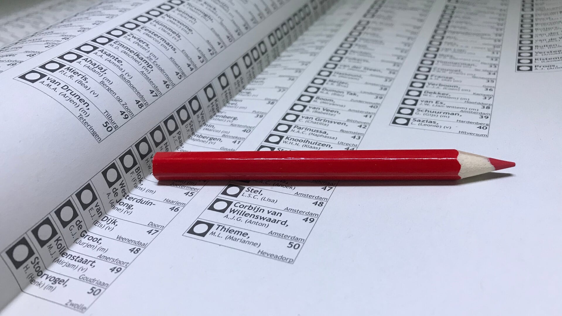Op deze 29 plekken in de gemeente Bergen op Zoom kun je stemmen voor de Tweede Kamer