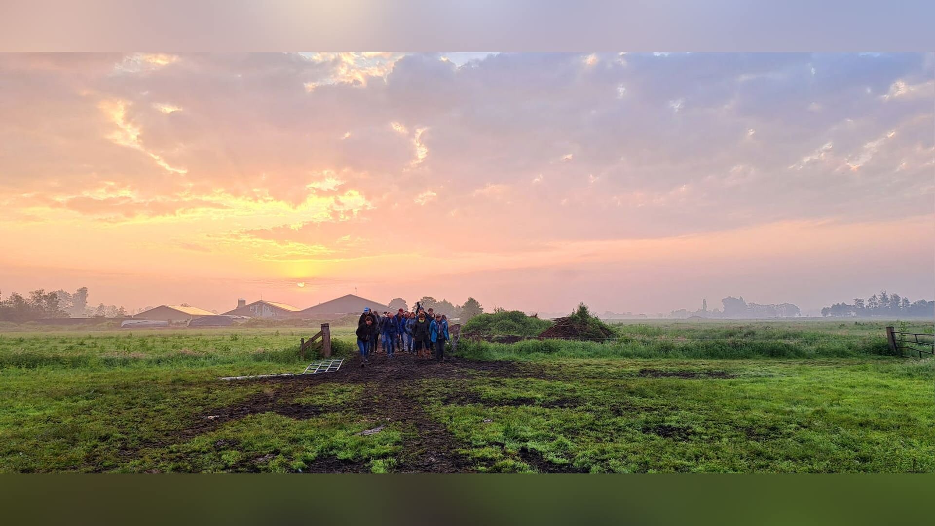Vroege vogelwandeling Agrarische Natuurvereniging Noorderpark in Bethunepolder met ontbijt zaterdag