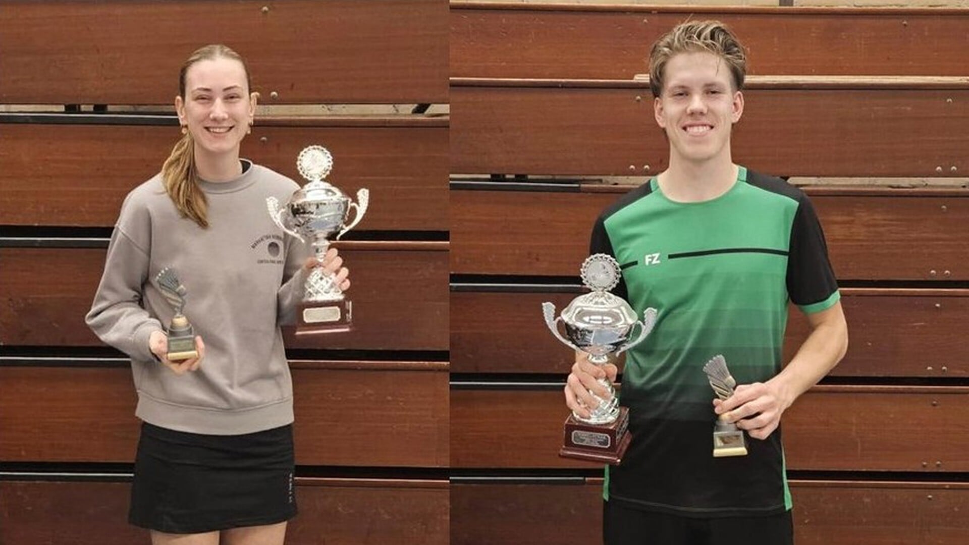 Sam en Amber winnaars clubkampioenschappen Groen Ster