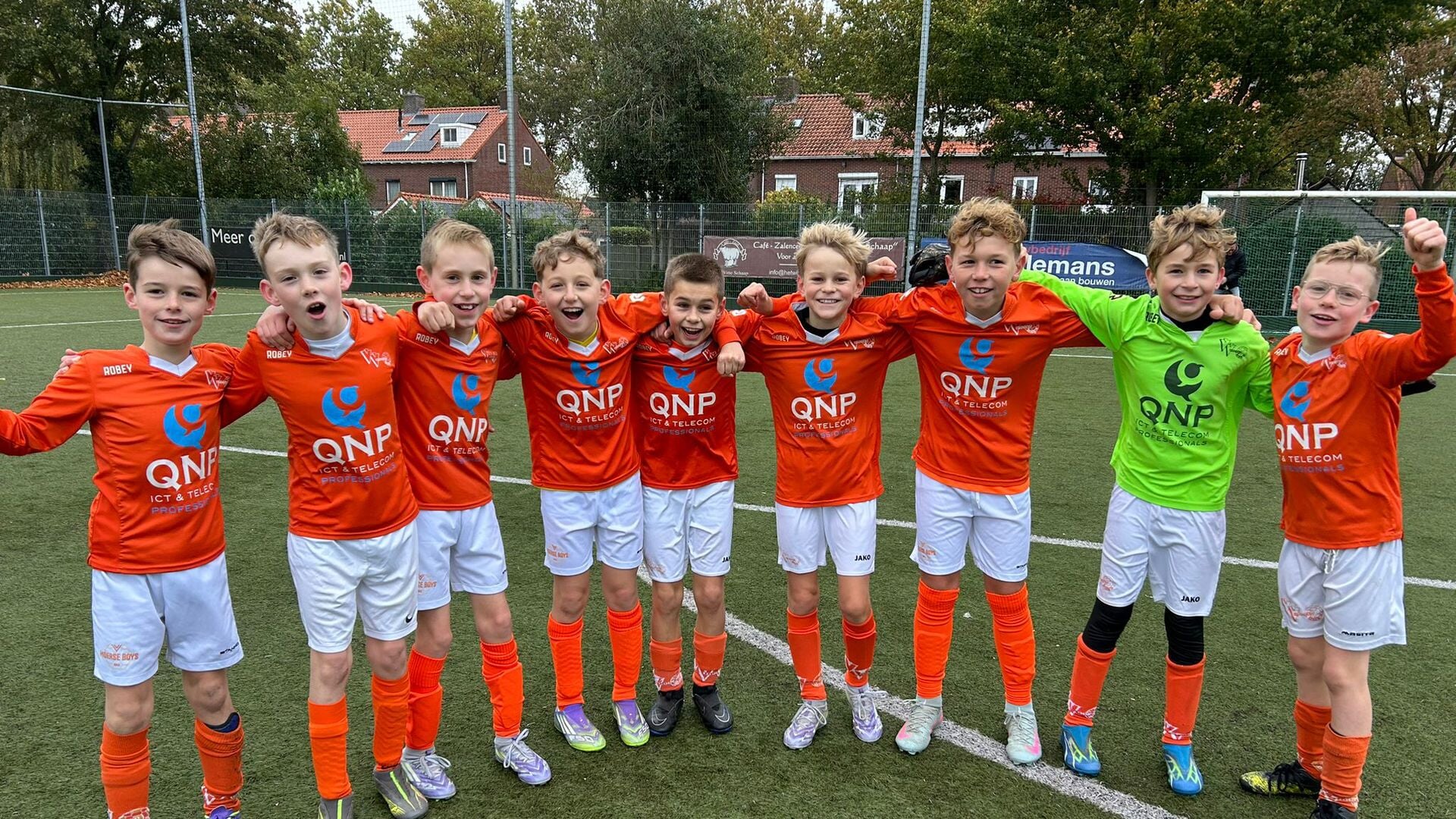 Moerse Boys JO11-1 kampioen eerste fase