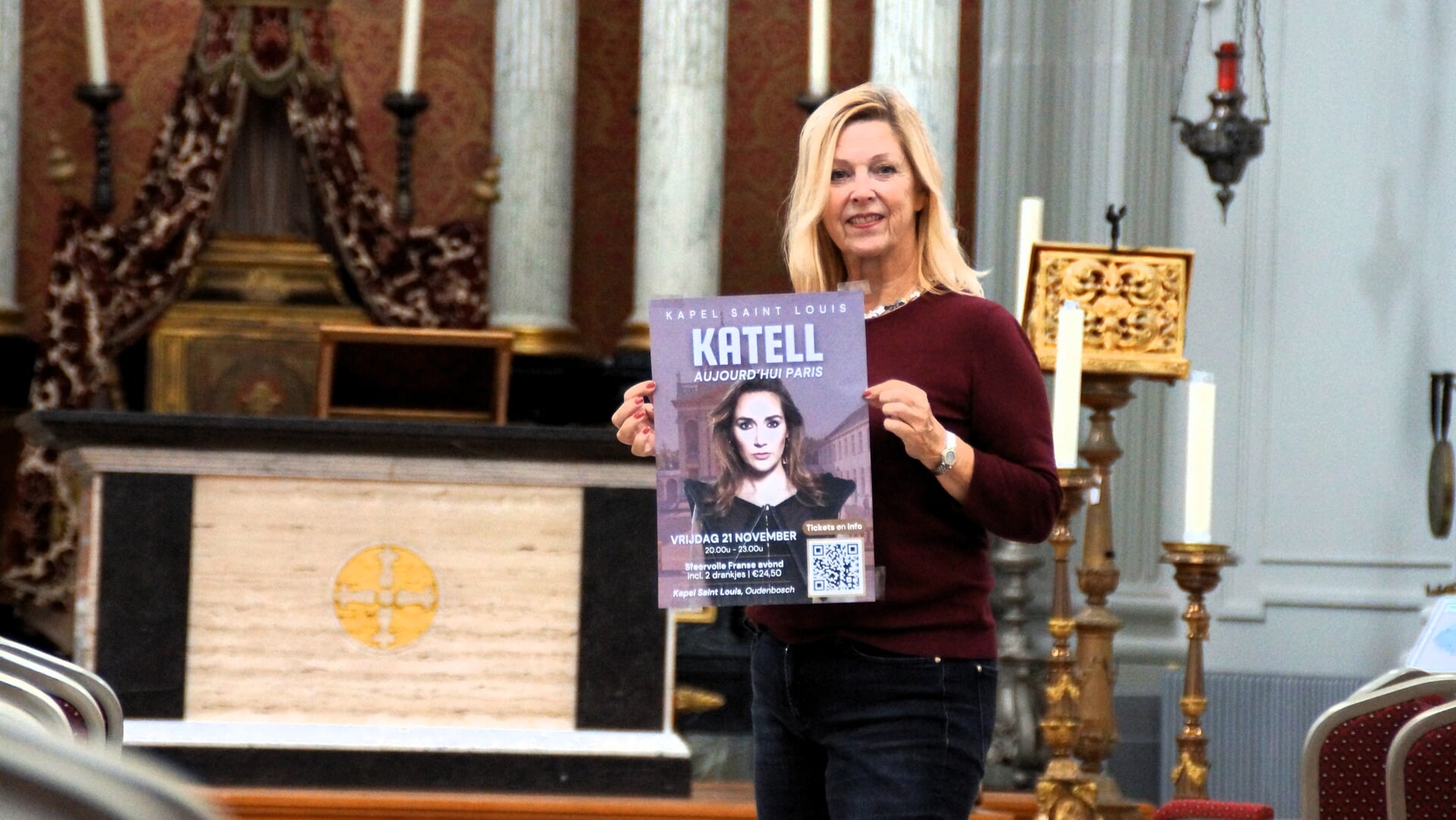 CCO bezit een jaar sleutel van Kapel Saint Louis en viert dit met Franse avond