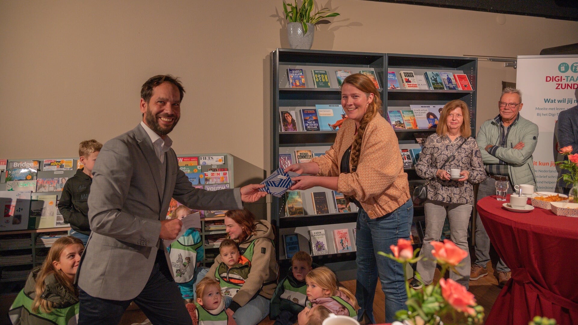 Feestelijke heropening bibliotheek in Rijsbergen