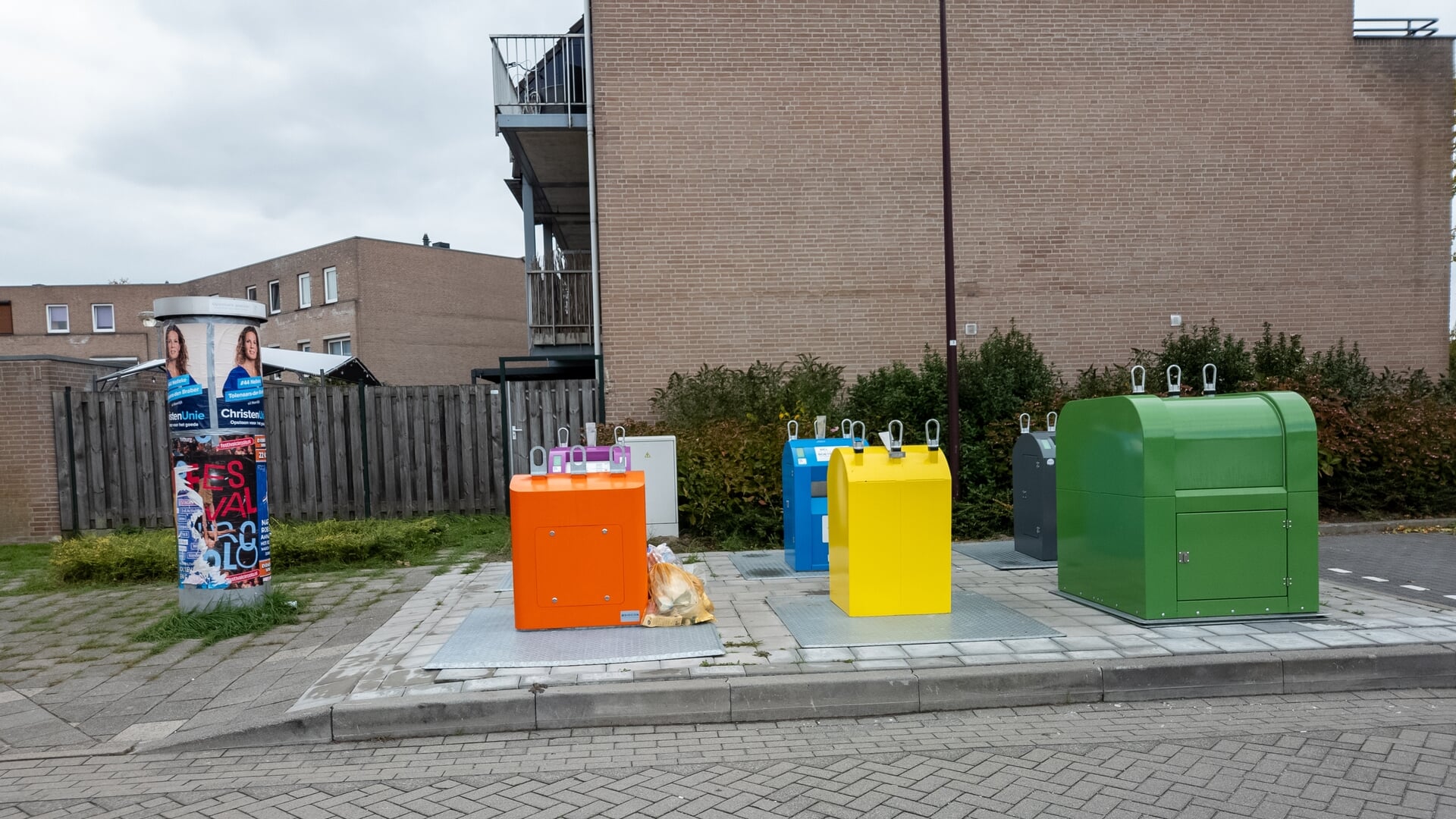 Containers plasticafval vanaf 2026 alleen nog met milieupas te openen