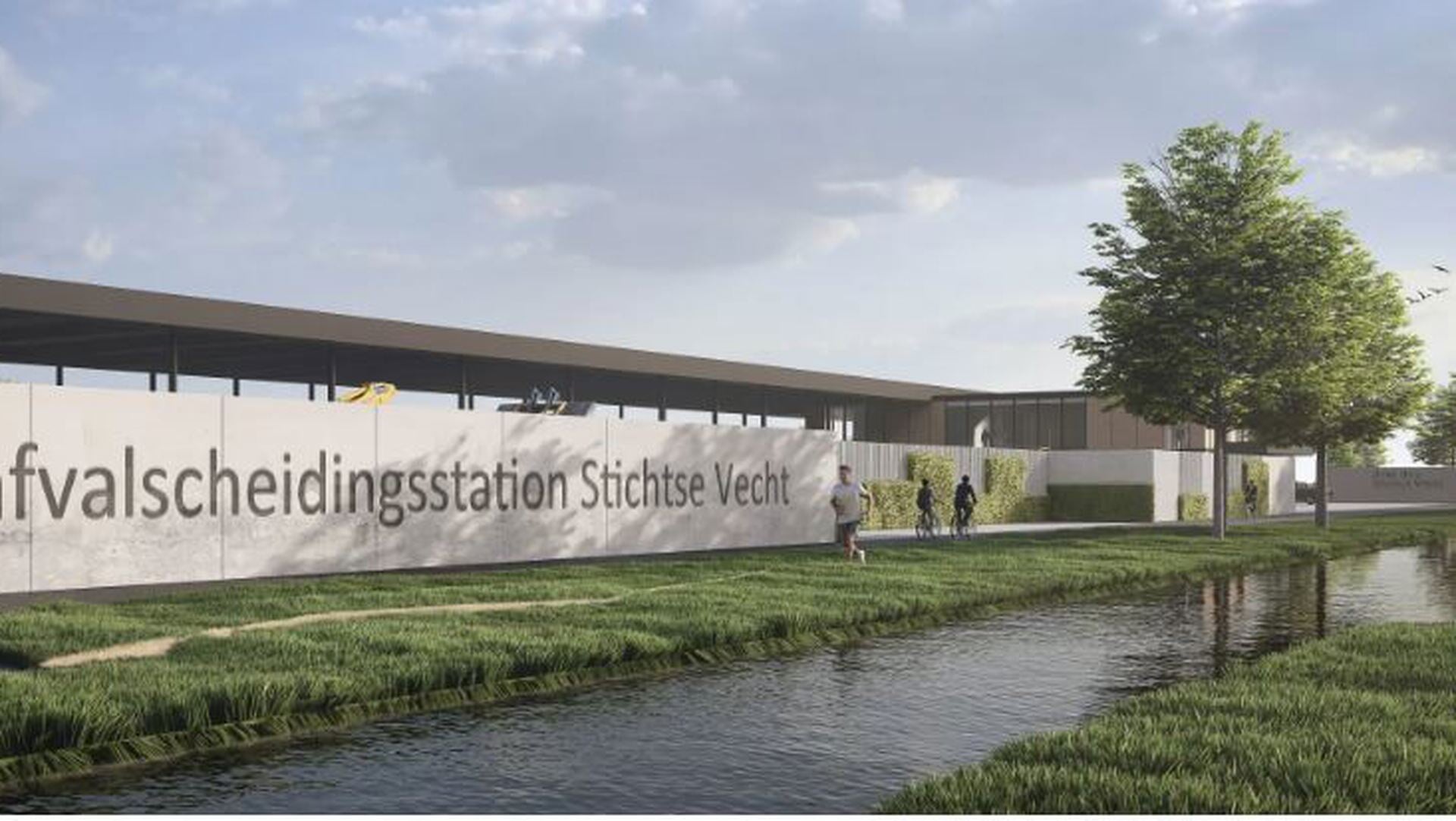 Oeverzwaluwen leggen bouw nieuw afvalstation Breukelen weer stil, maanden vertraging