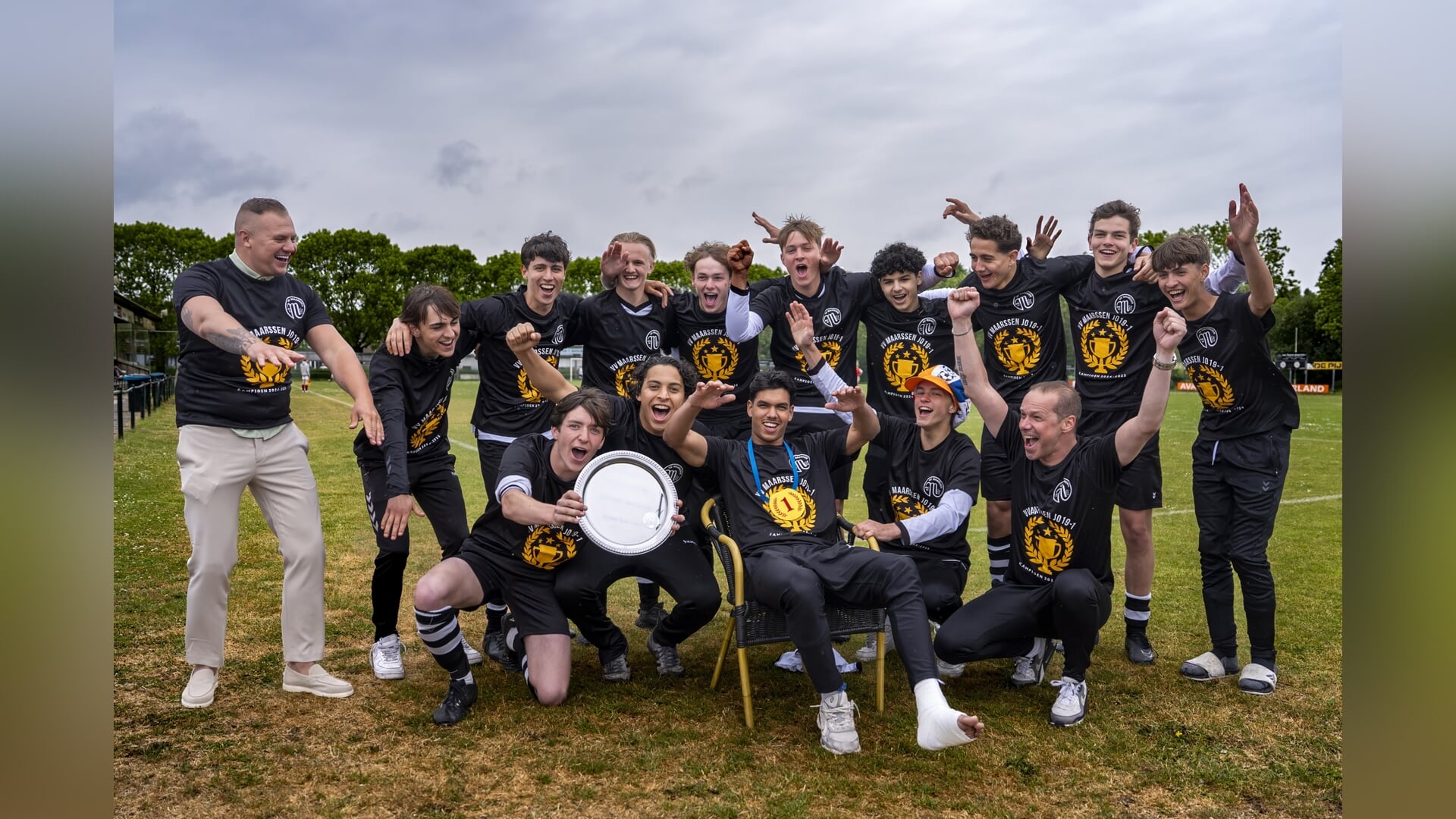 VV Maarssen JO19-1 van twijfel naar triomf, ongeslagen kampioen