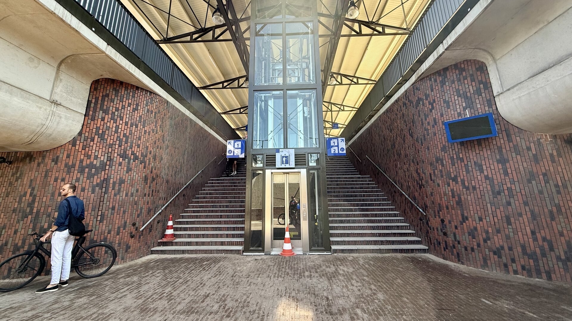 Lift op NS-station in Nunspeet werkt weer