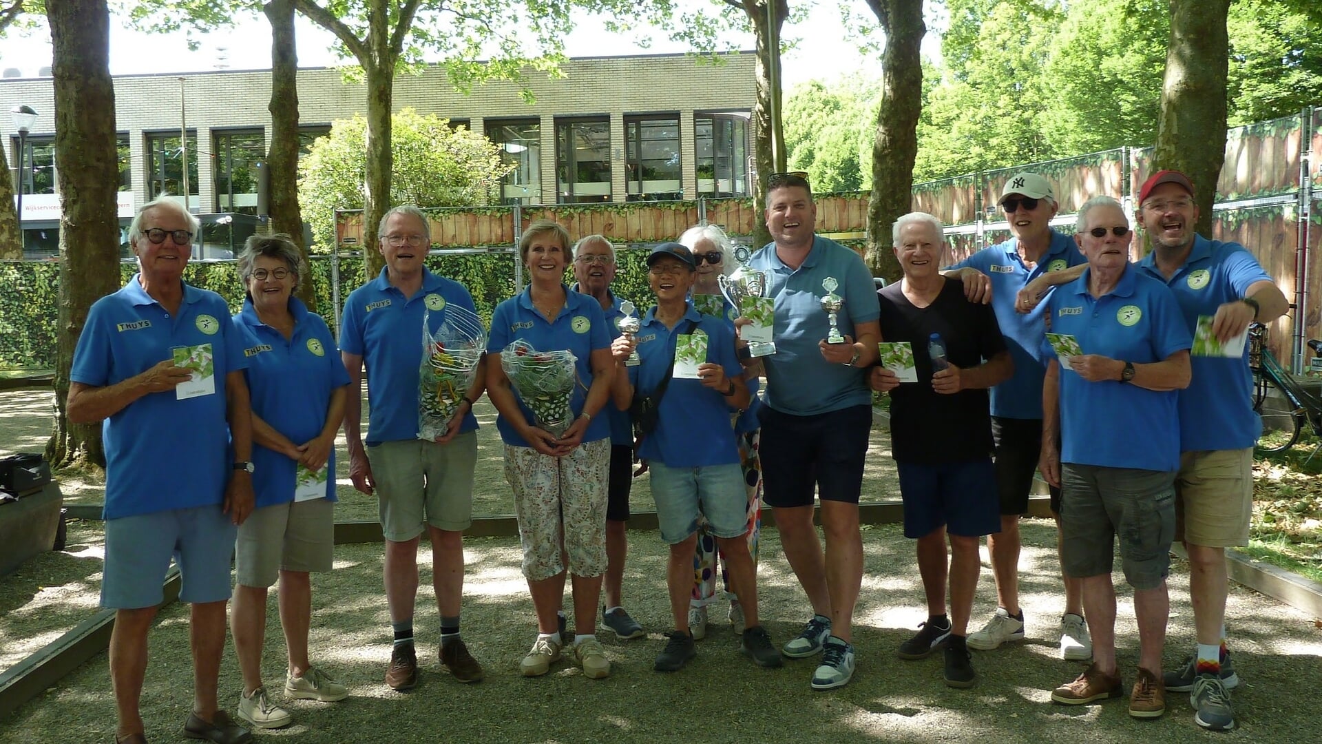 Spanning en plezier bij Doublettentoernooi Vleu de Boules