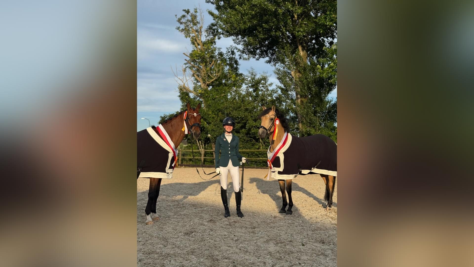Chayenne Fokker 2 x regio kampioen dressuur provincie Utrecht