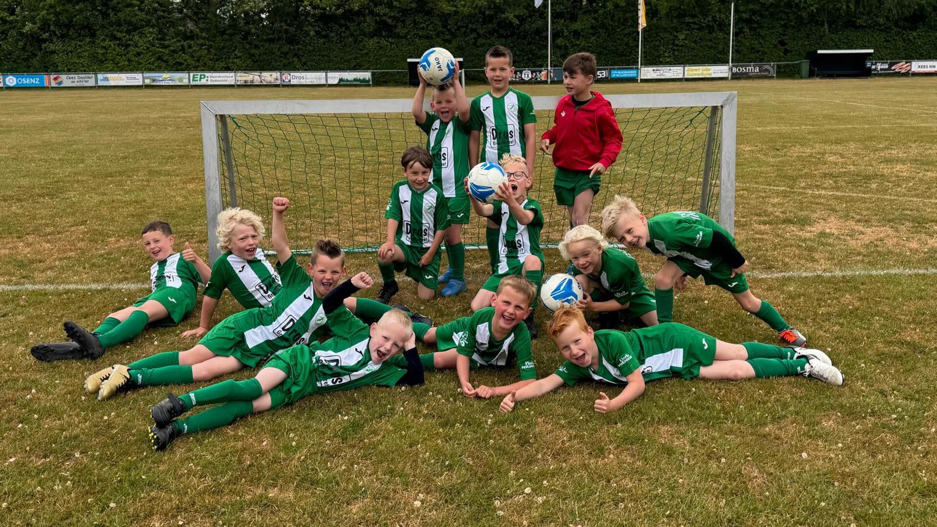 Eerste keer, en meteen ‘groot succes’: Minitoernooi Oosterend