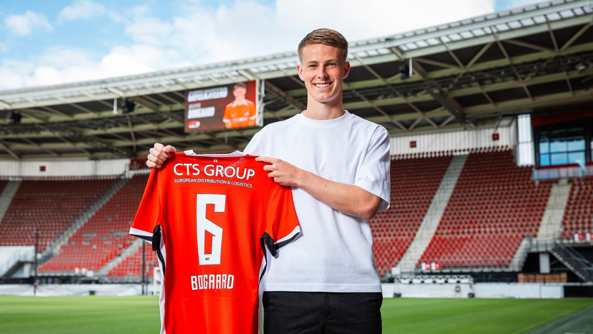 Europees debuut Kasper Boogaard