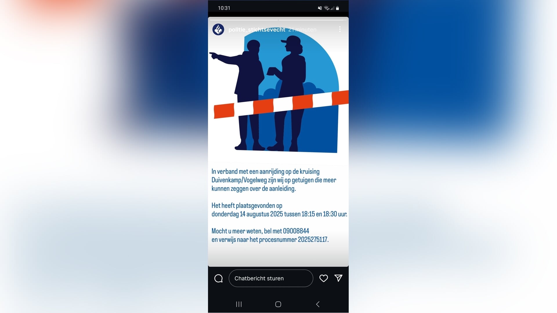 Politie zoekt getuigen van aanrijding in Maarssenbroek