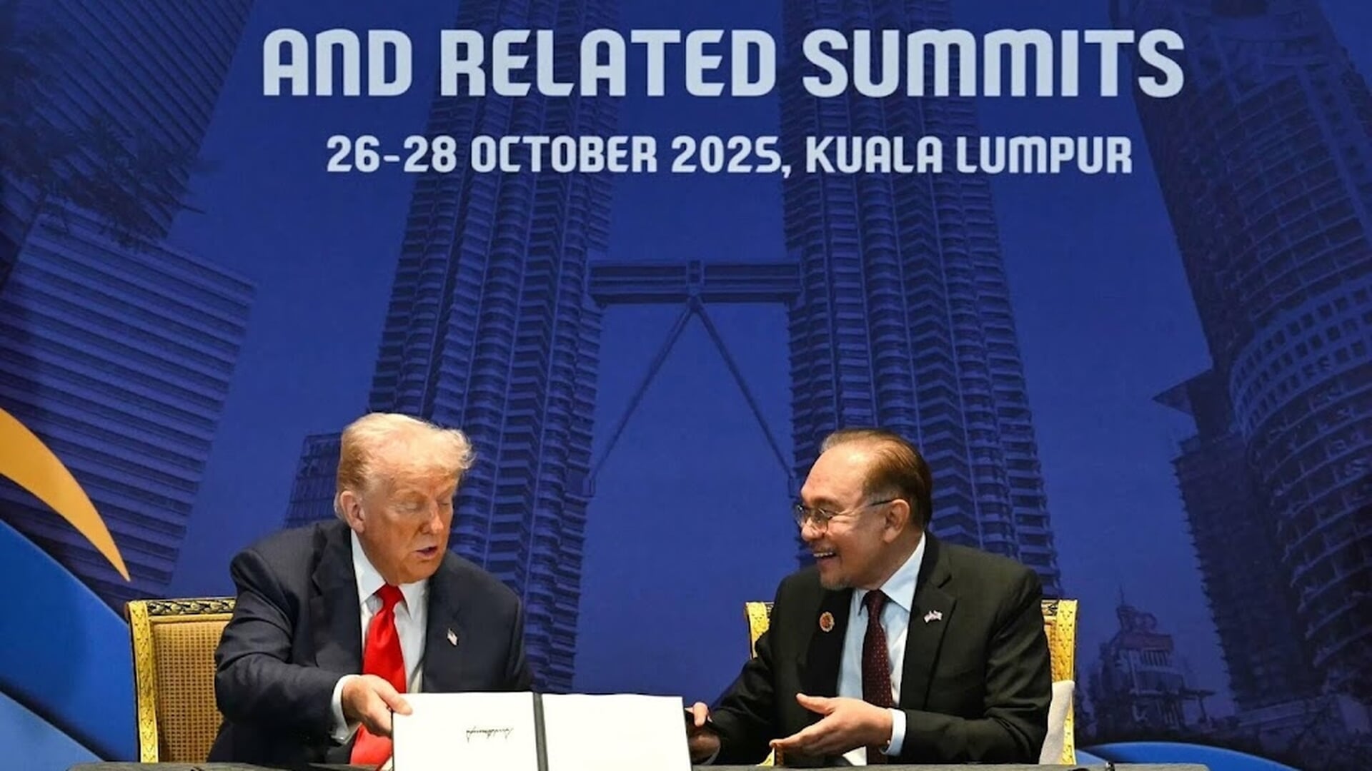 Trump sluit handelsdeal met Maleisische premier