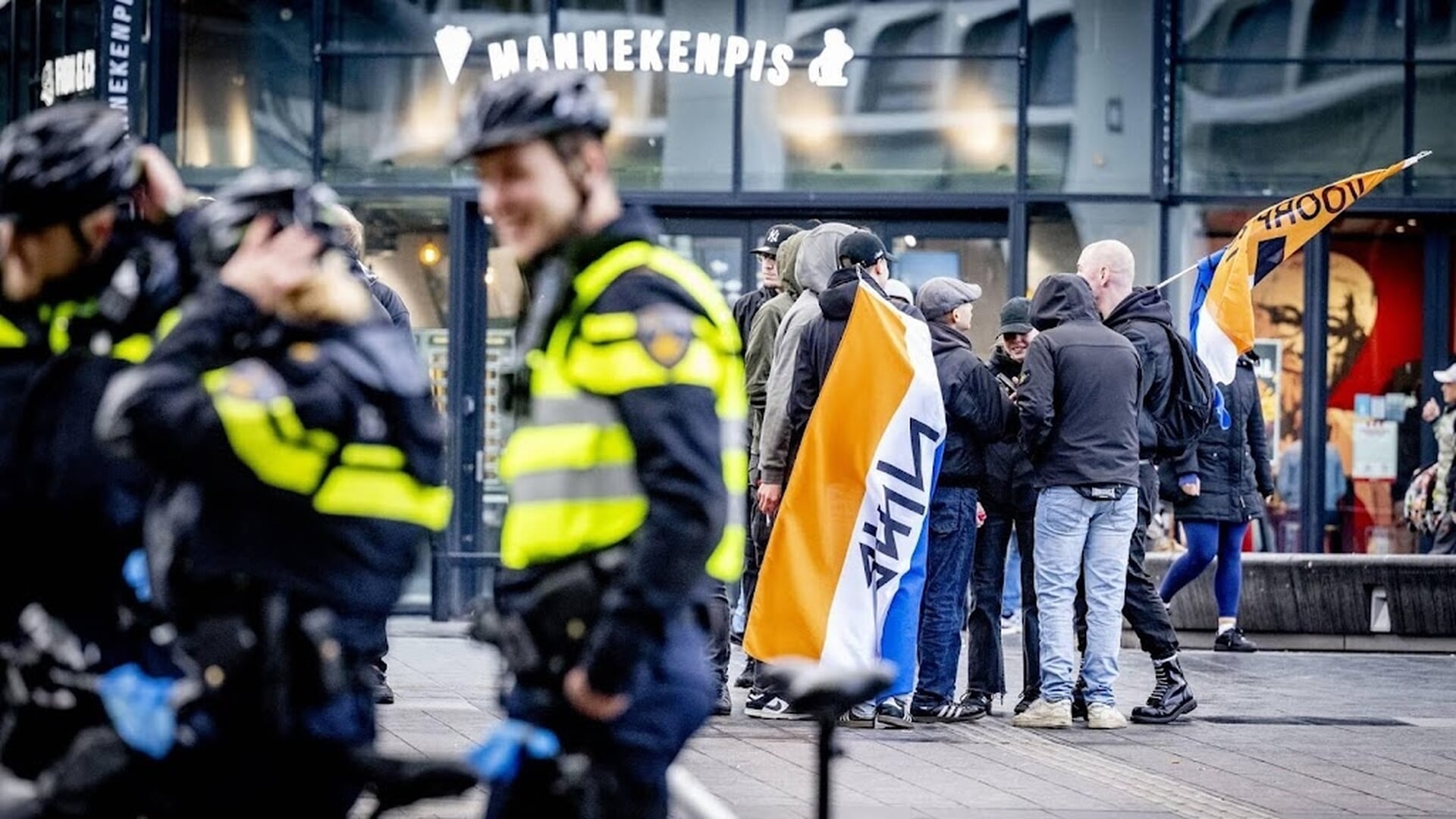 Veel politie in centrum van Utrecht voor demonstraties