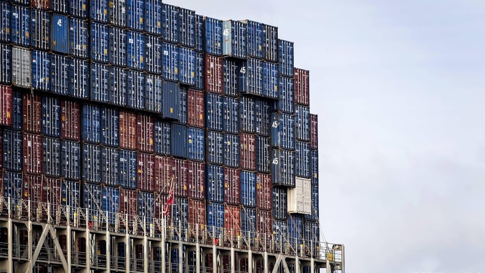 Transport- en logistieksector groeit dit jaar traag, verwacht ING