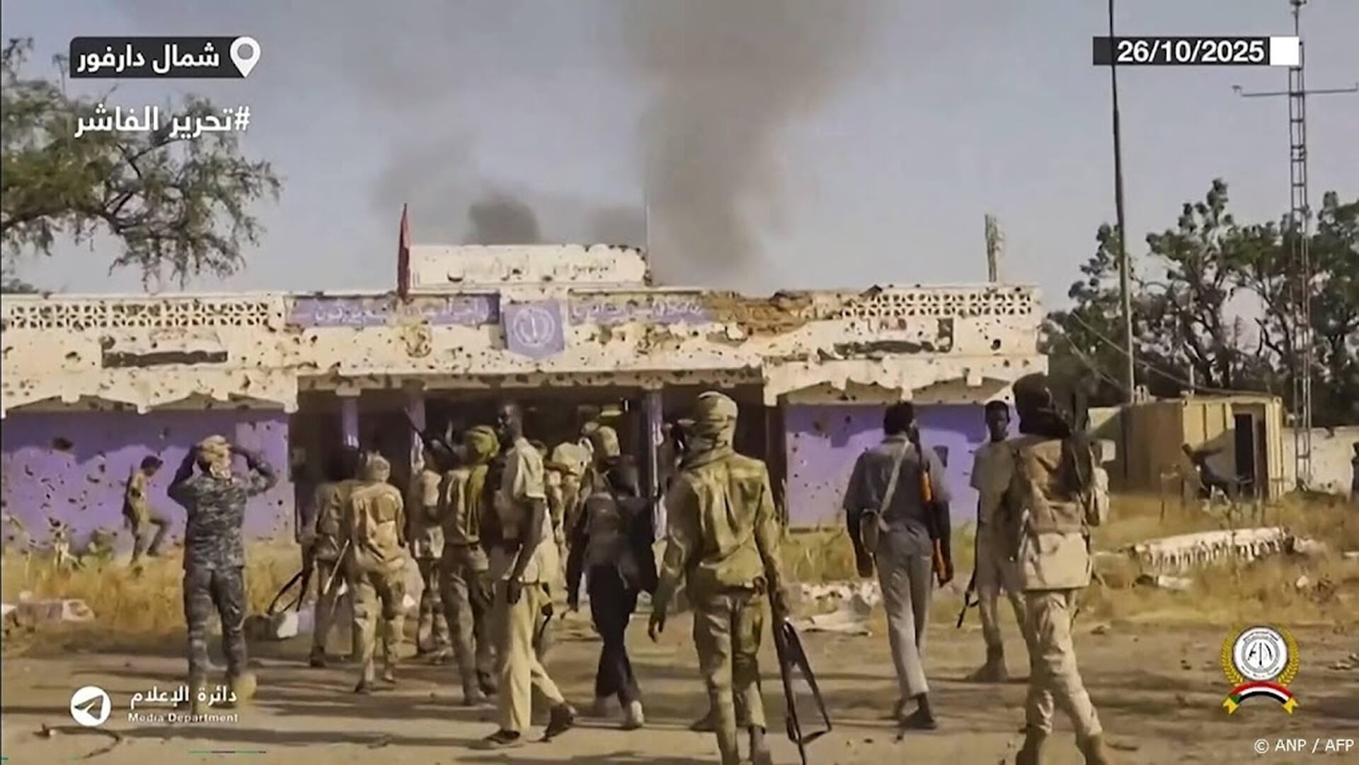 Milities: RSF doodde 2000 Soedanese burgers bij inname el-Fasher