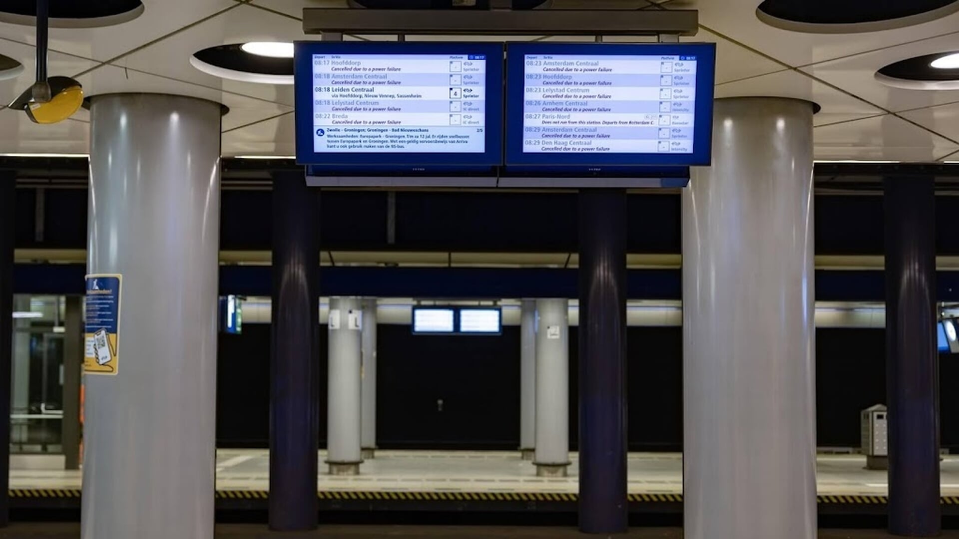 Schiphol per trein alleen via Hoofddorp bereikbaar