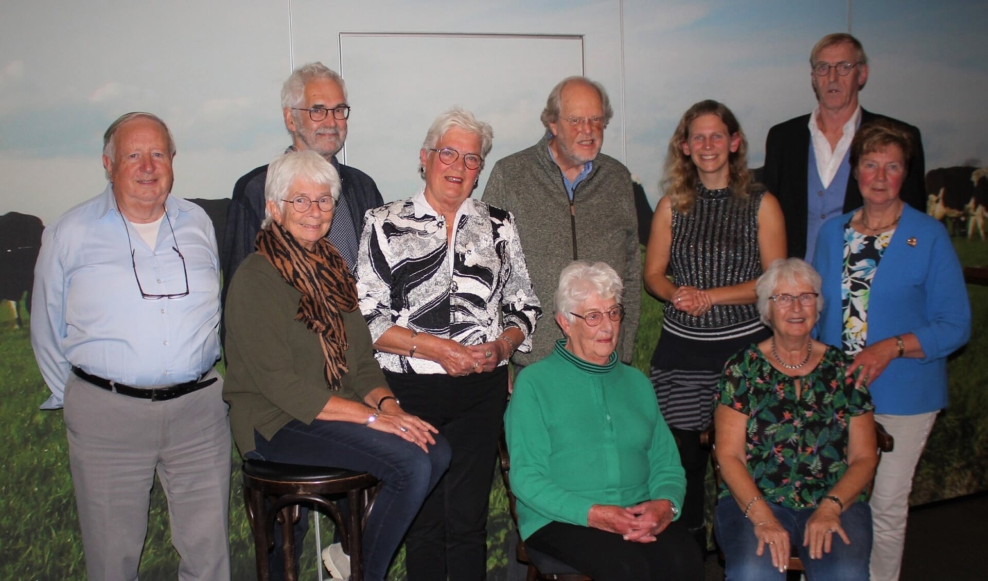 Skroifgroep Hoogwoud treedt op in Aartswoud