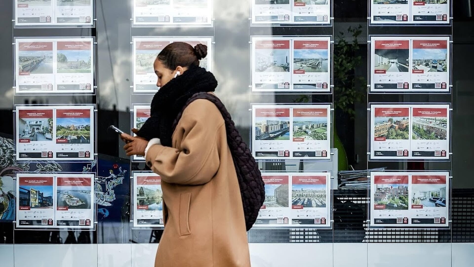 Opnieuw minder nieuwe woningen in voormalige kantoren en winkels