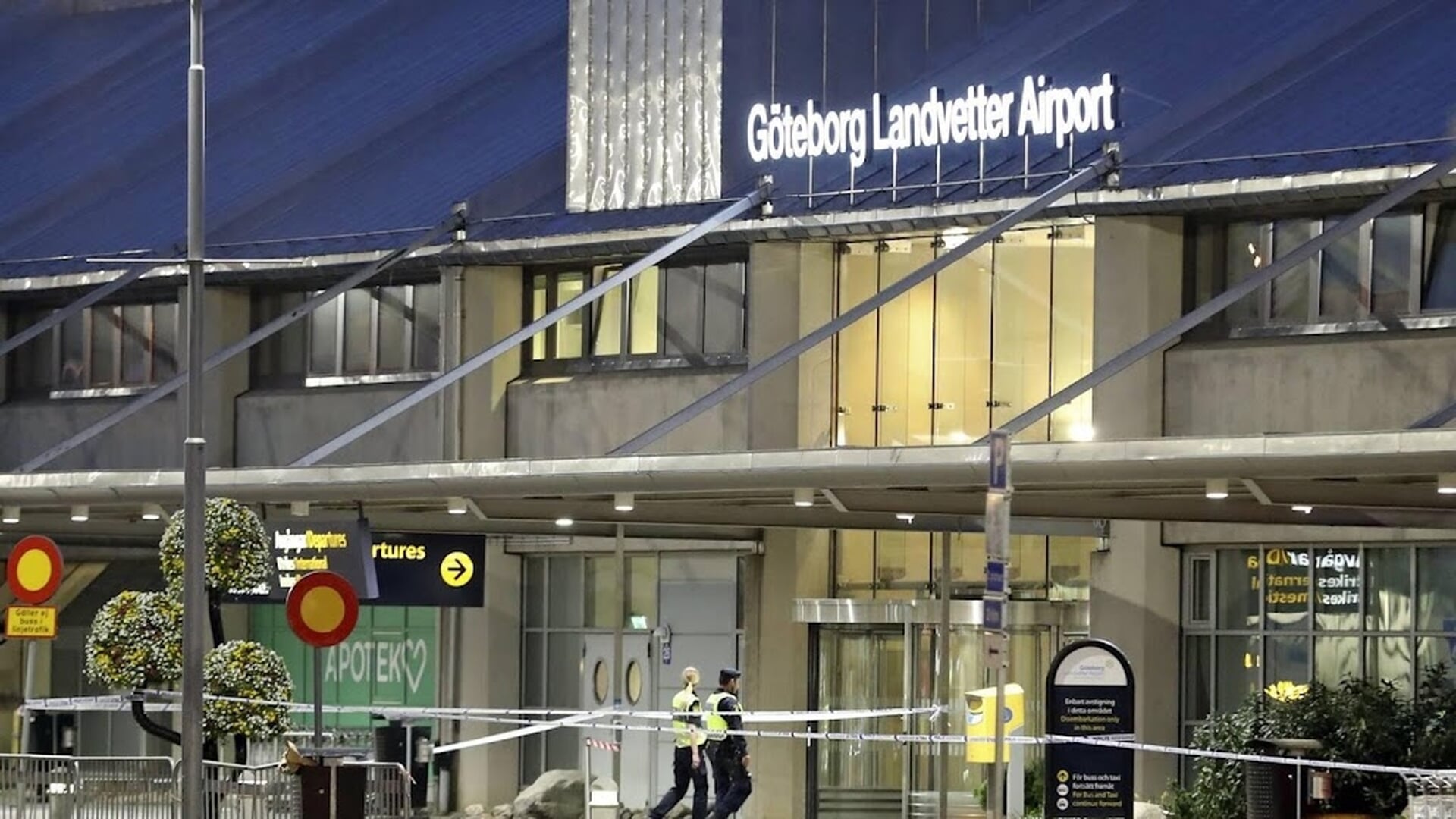 Vliegveld Göteborg stilgelegd na melding drone