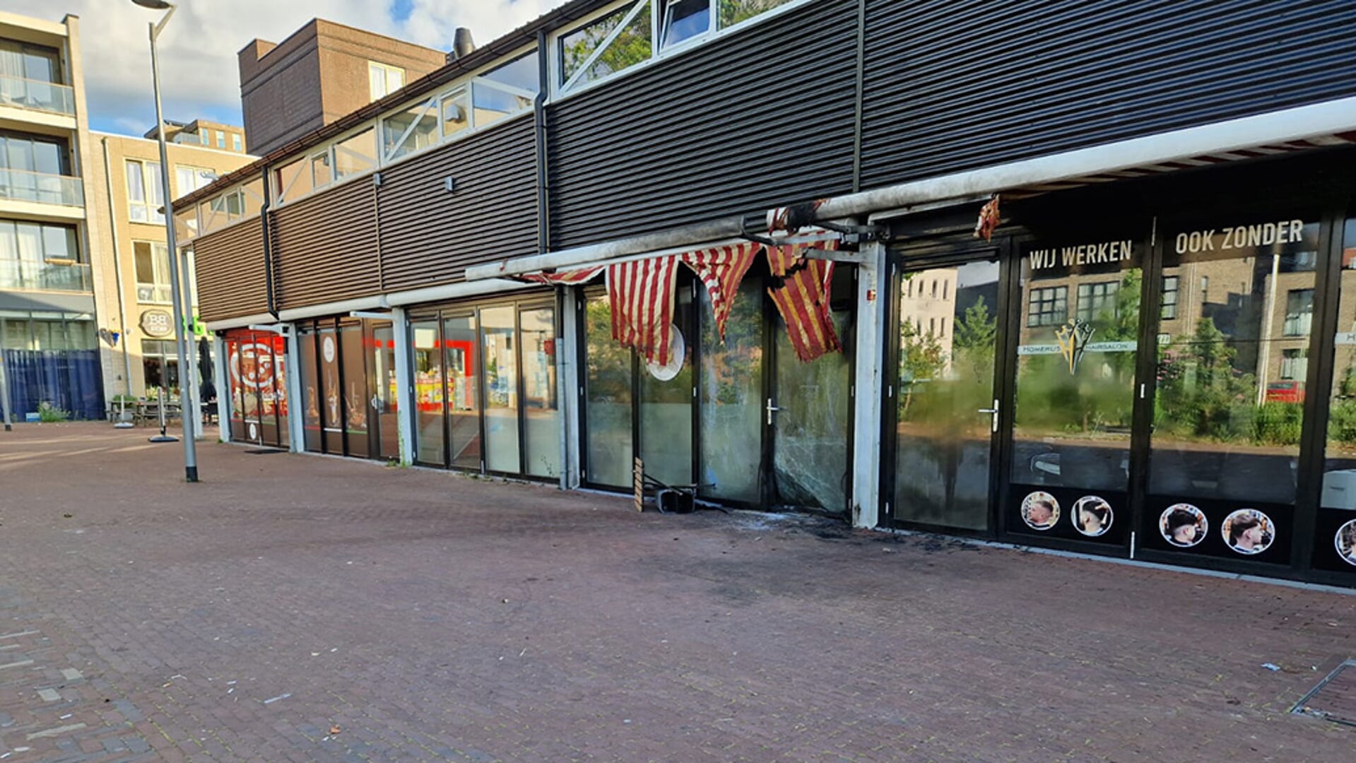 Explosie bij broodjeszaak Homeruskwartier