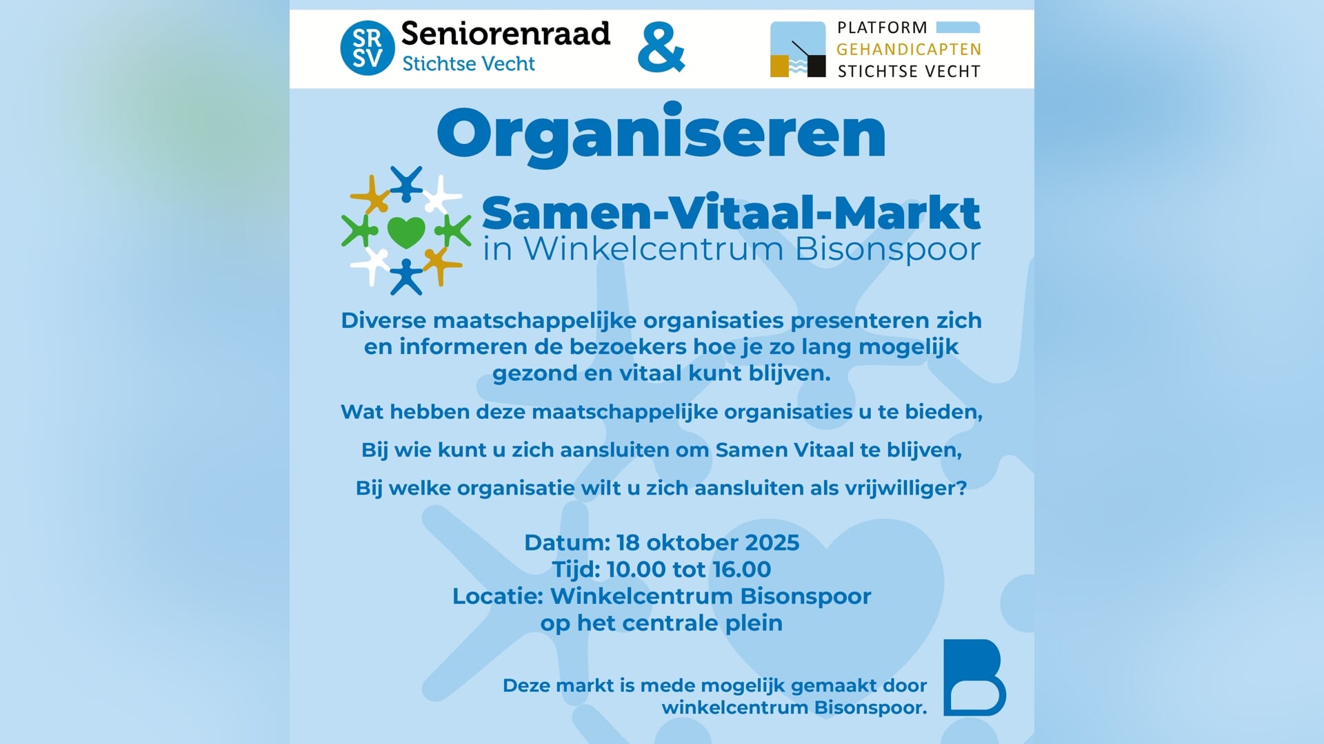 Samen Vitaal Markt: ontdek hoe u gezond en vitaal kunt blijven!