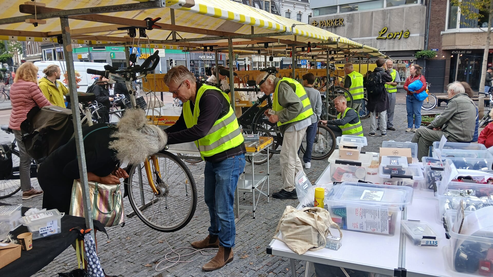 Utrechtse Fietsverlichtingsactie groot succes!