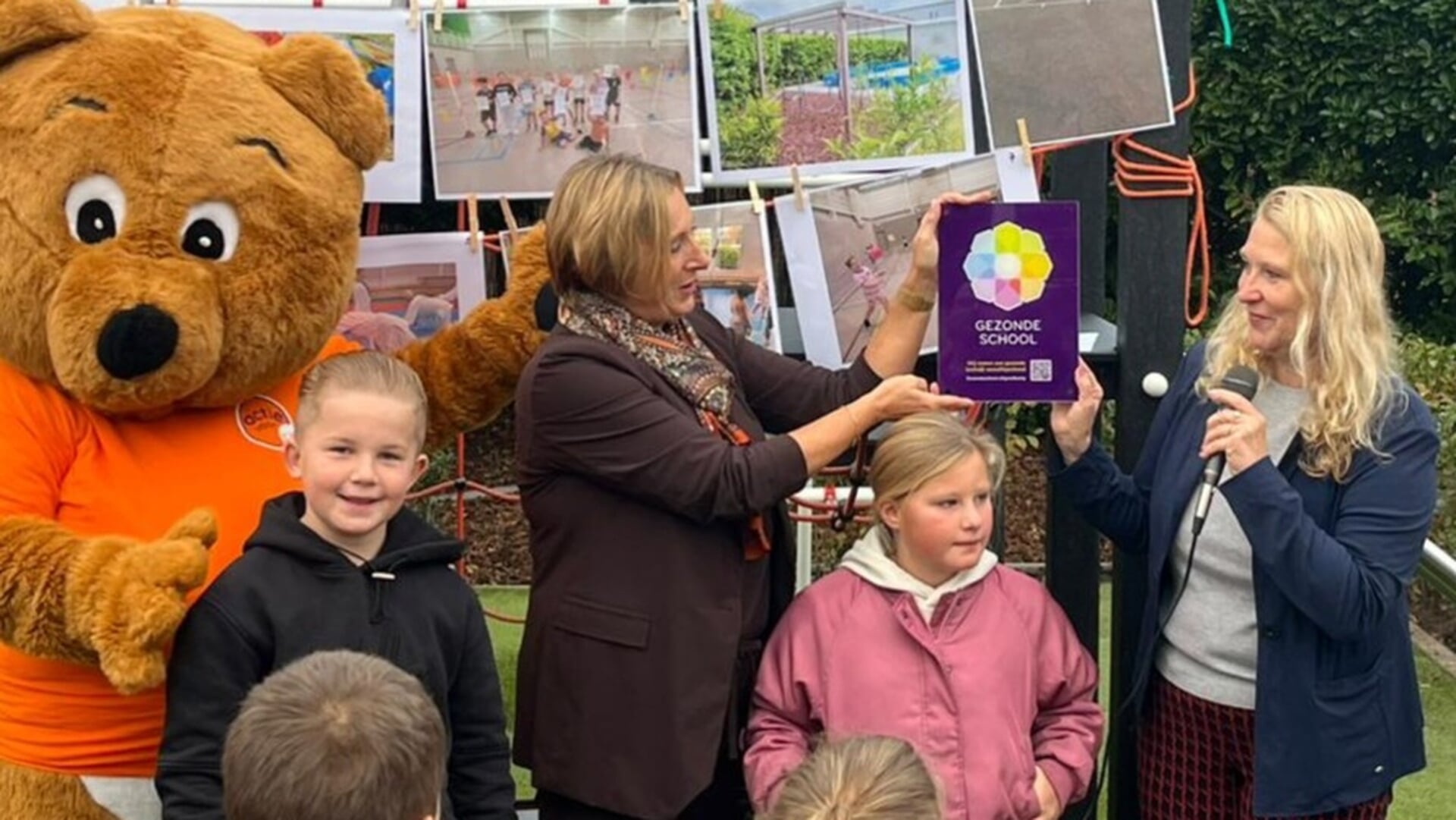 De Kristal in Maarssenbroek ontvangt Gezonde School vignet voor Sport en Bewegen